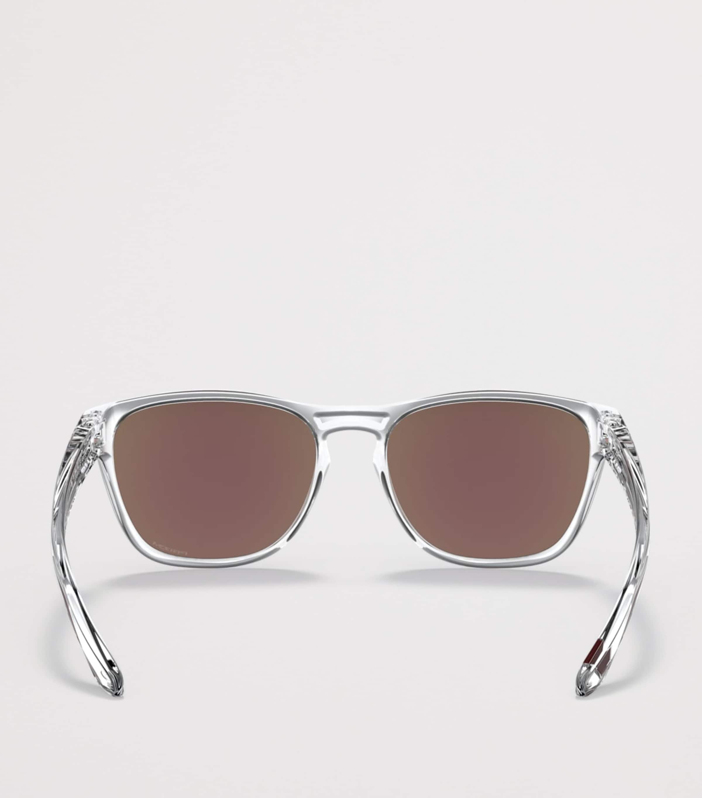Oakley Manorburn Square Sunglasses Clear Image 4