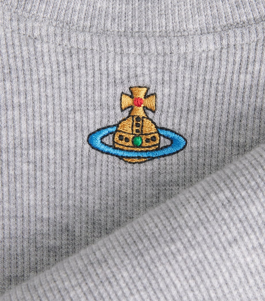 Stretch-Cotton Baby Peru T-Shirt GREY MELANGE Image 5