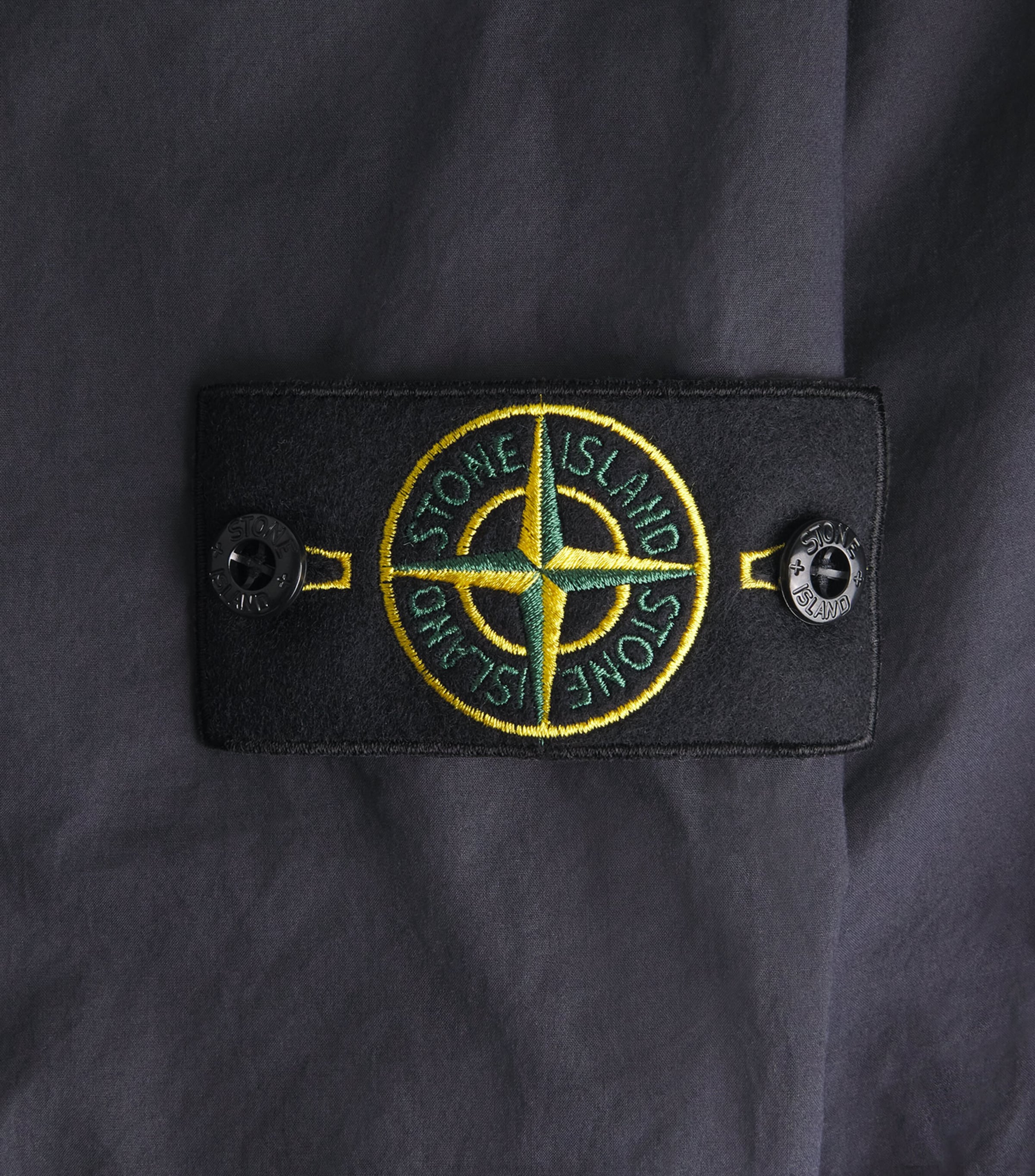 Stone Island Mens Stretch-Cotton Straight Cargo Trousers Image 6