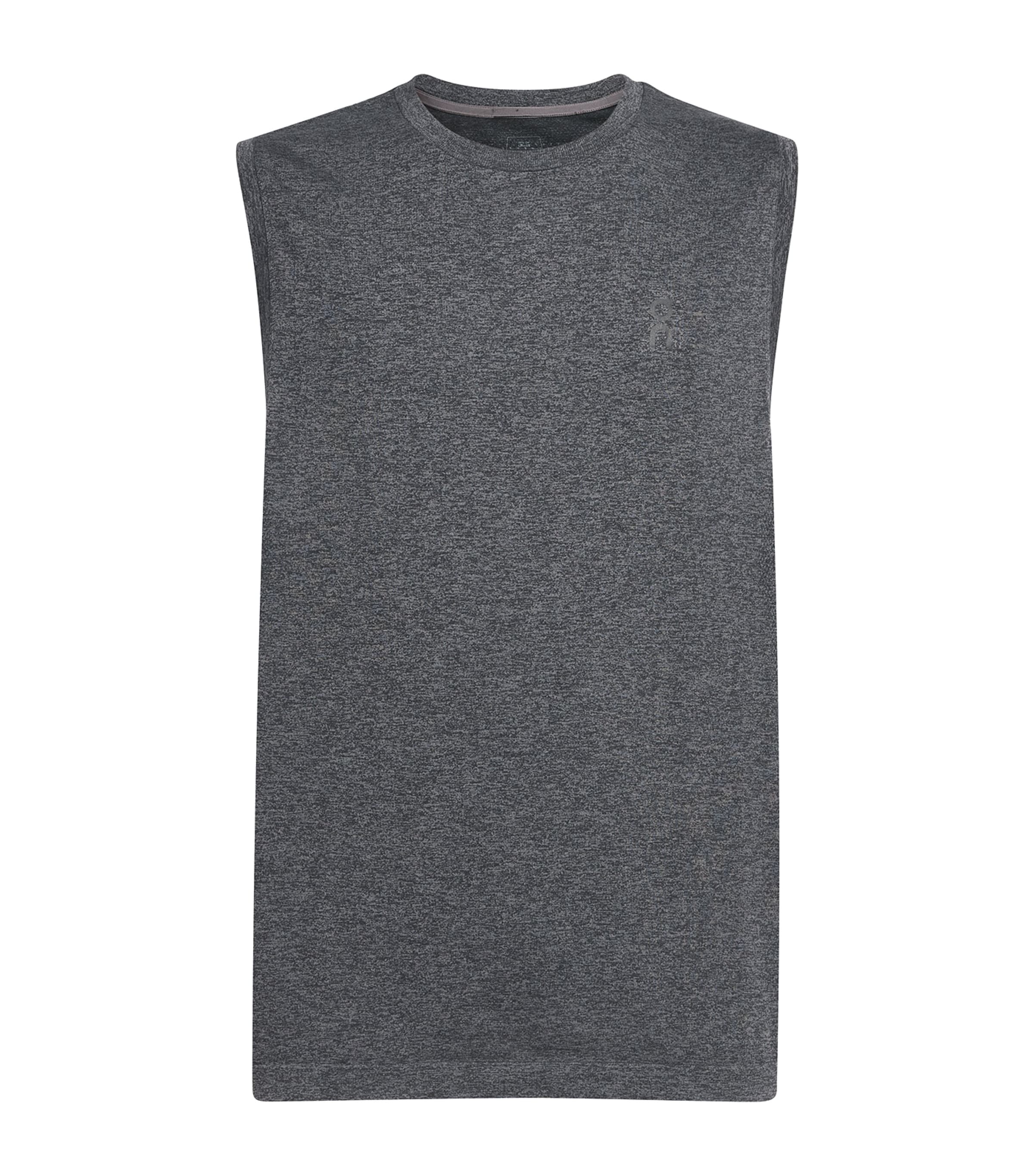 On Mens Train Flex Sleeveless Top Ember Heather Image 1