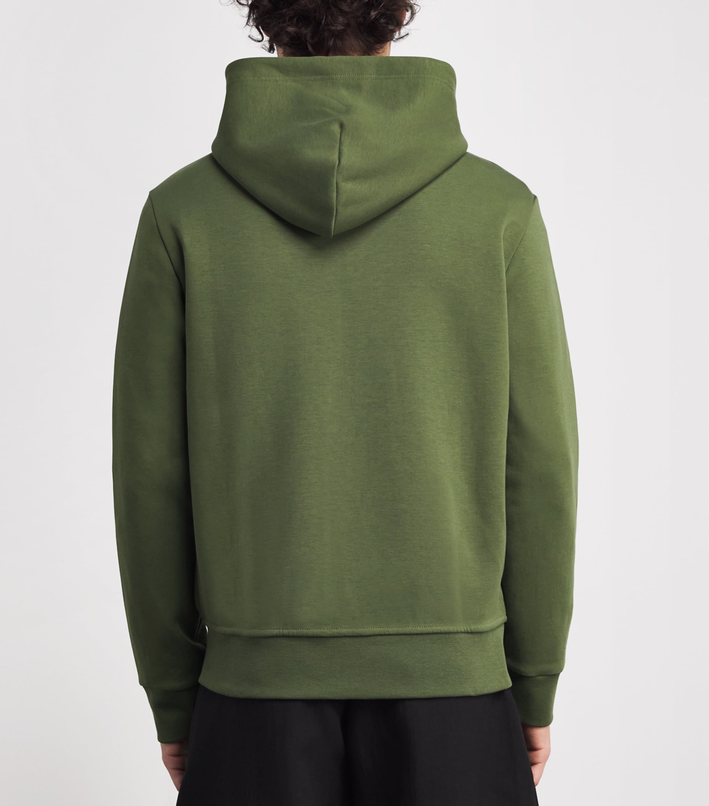 Cotton-Blend Logo Zip-Up Hoodie SUPPLY OLIVE/C1730 Image 4