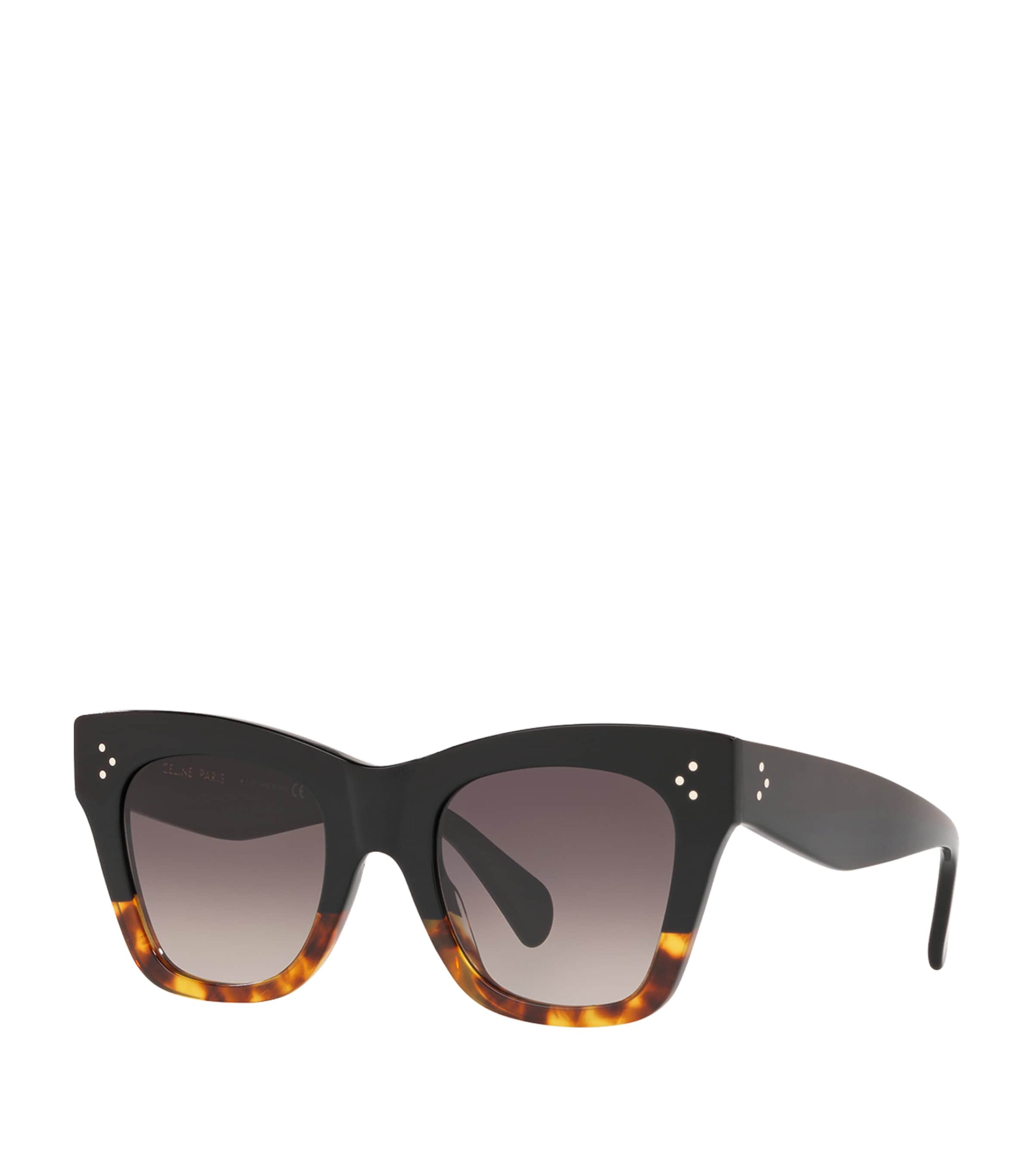 Celine Cat Eye Sunglasses Black Image 2