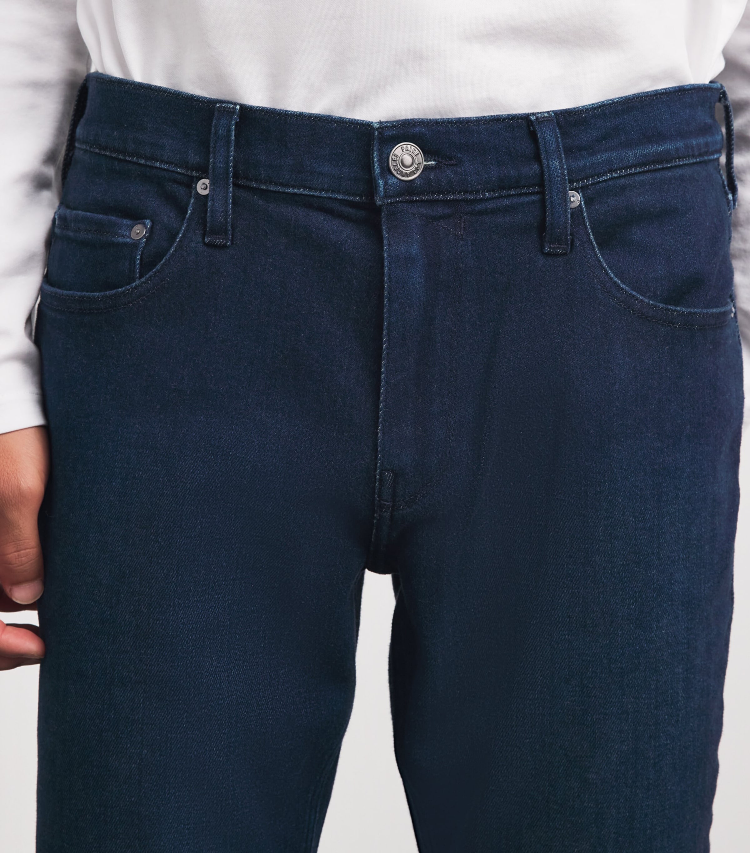 PAIGE Mens Federal Slim Jeans Pembry Image 3