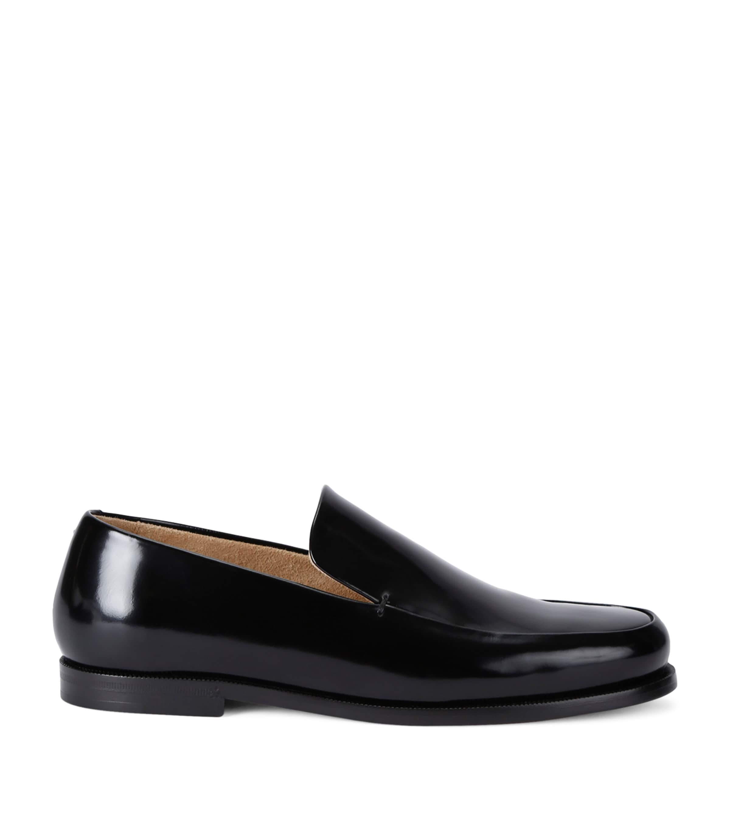 khaite カイト　Alessio レザーローファー KHAITE Alessio Loafer in Dark Brown | FWRD