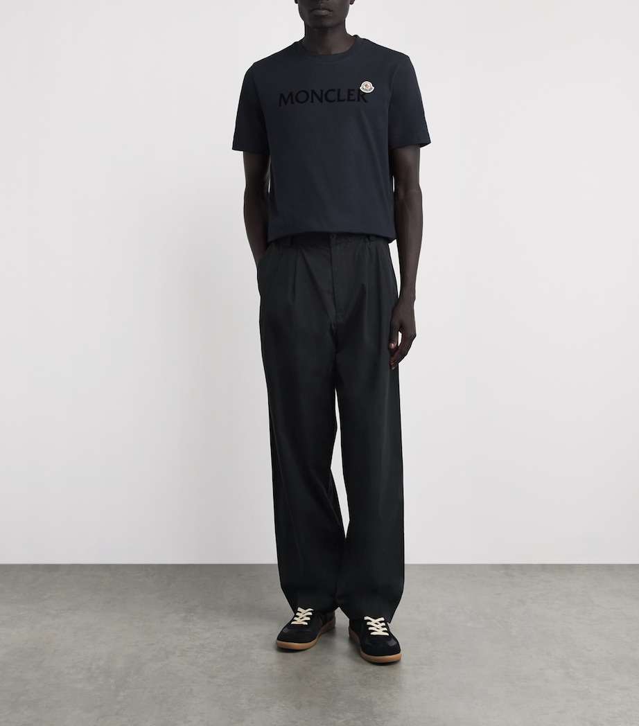 Cotton Flocked Logo T-Shirt 778 Image 2