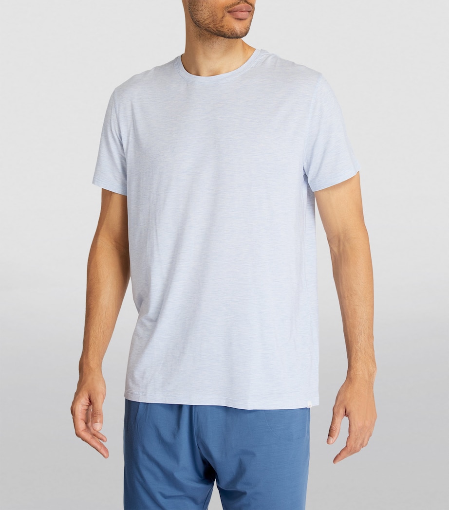 Modal Micro T-Shirt BLUE Image 3