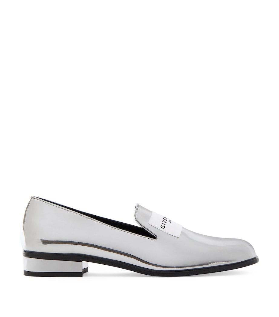 Leather Tux Loafers SILVERY GREY Image 1