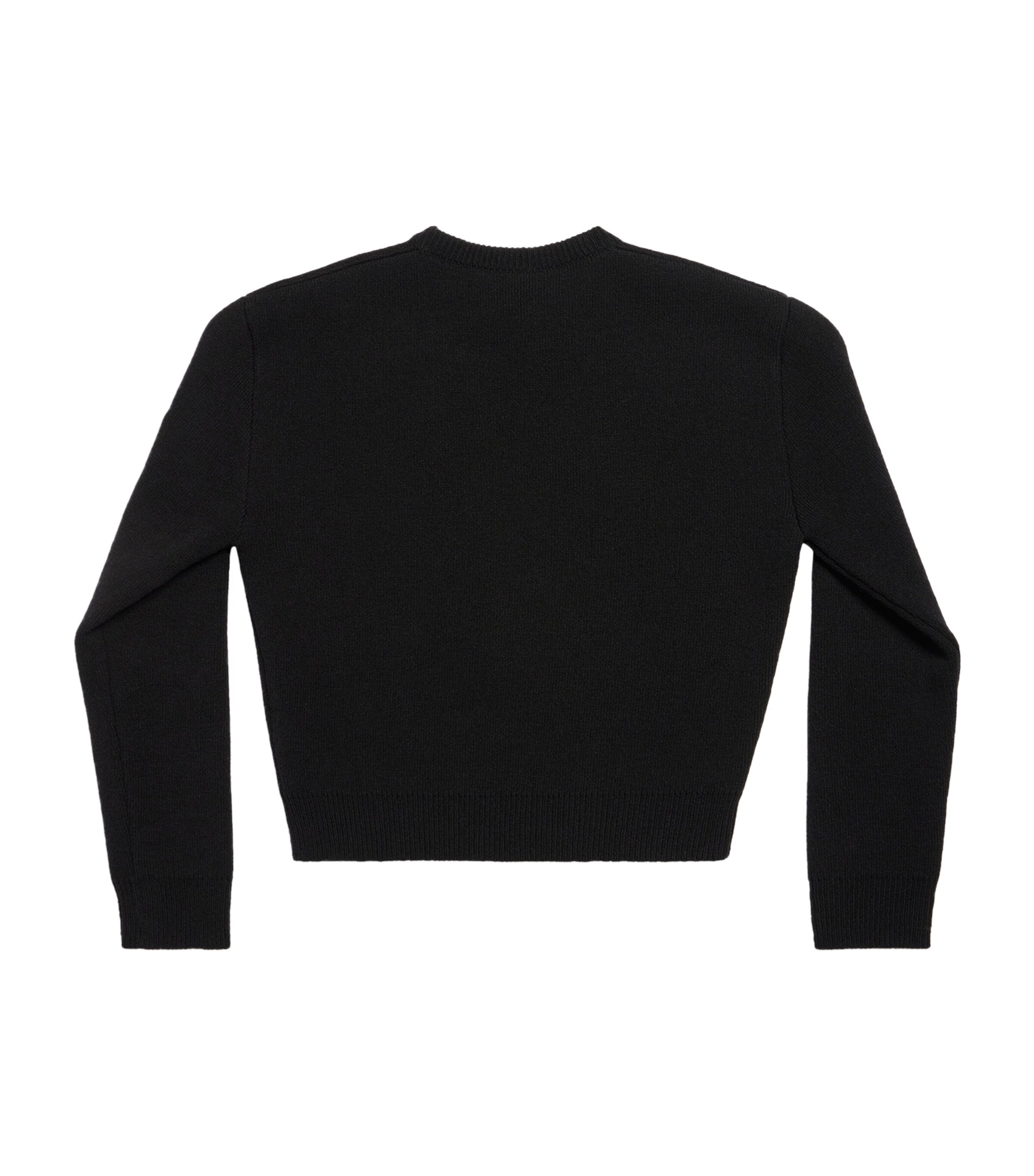 Balenciaga Womens Wool Logo Sweater Image 4