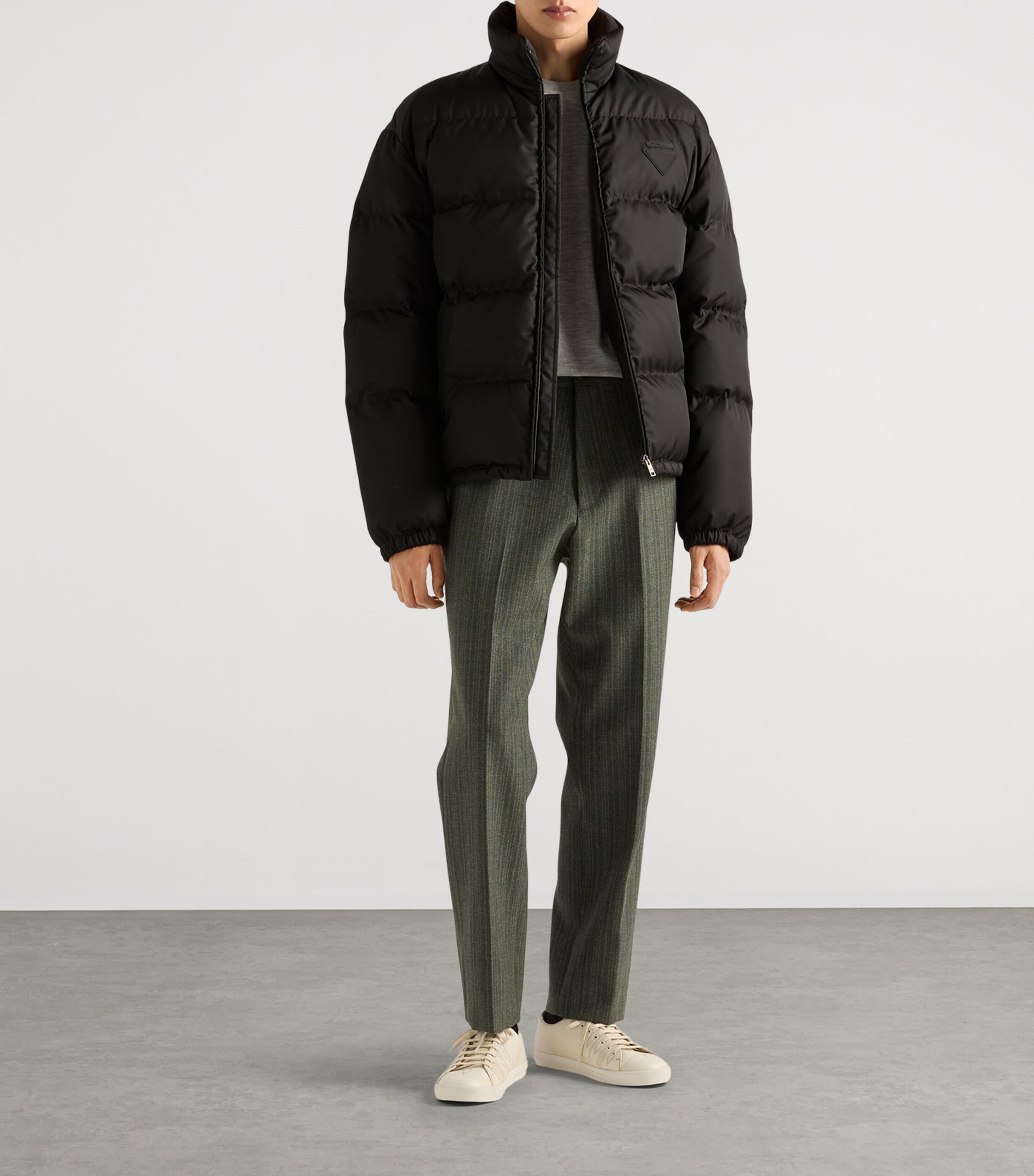 Re-Nylon Logo Puffer Jacket F0002 Image 2