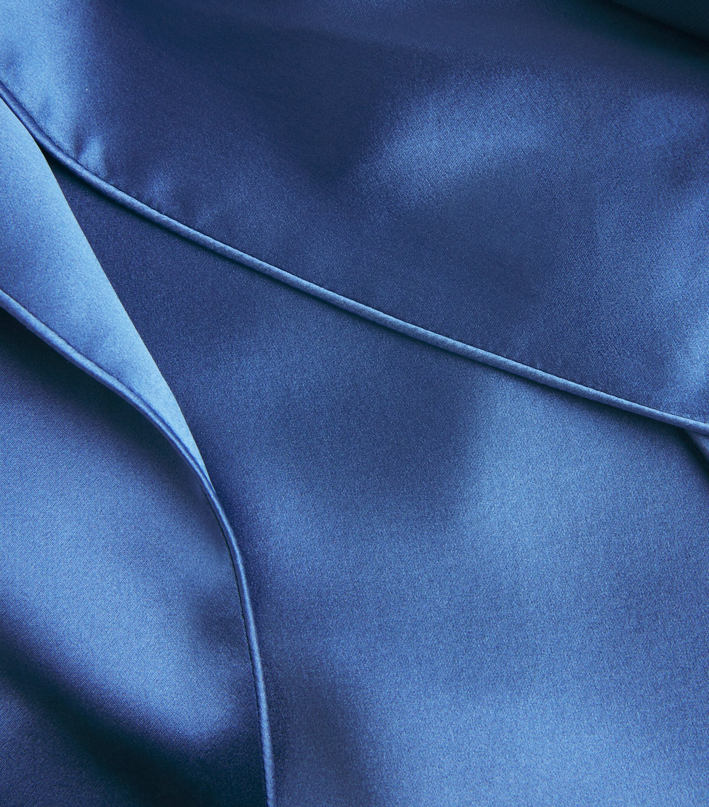 Silk Robe BLUE Image 5