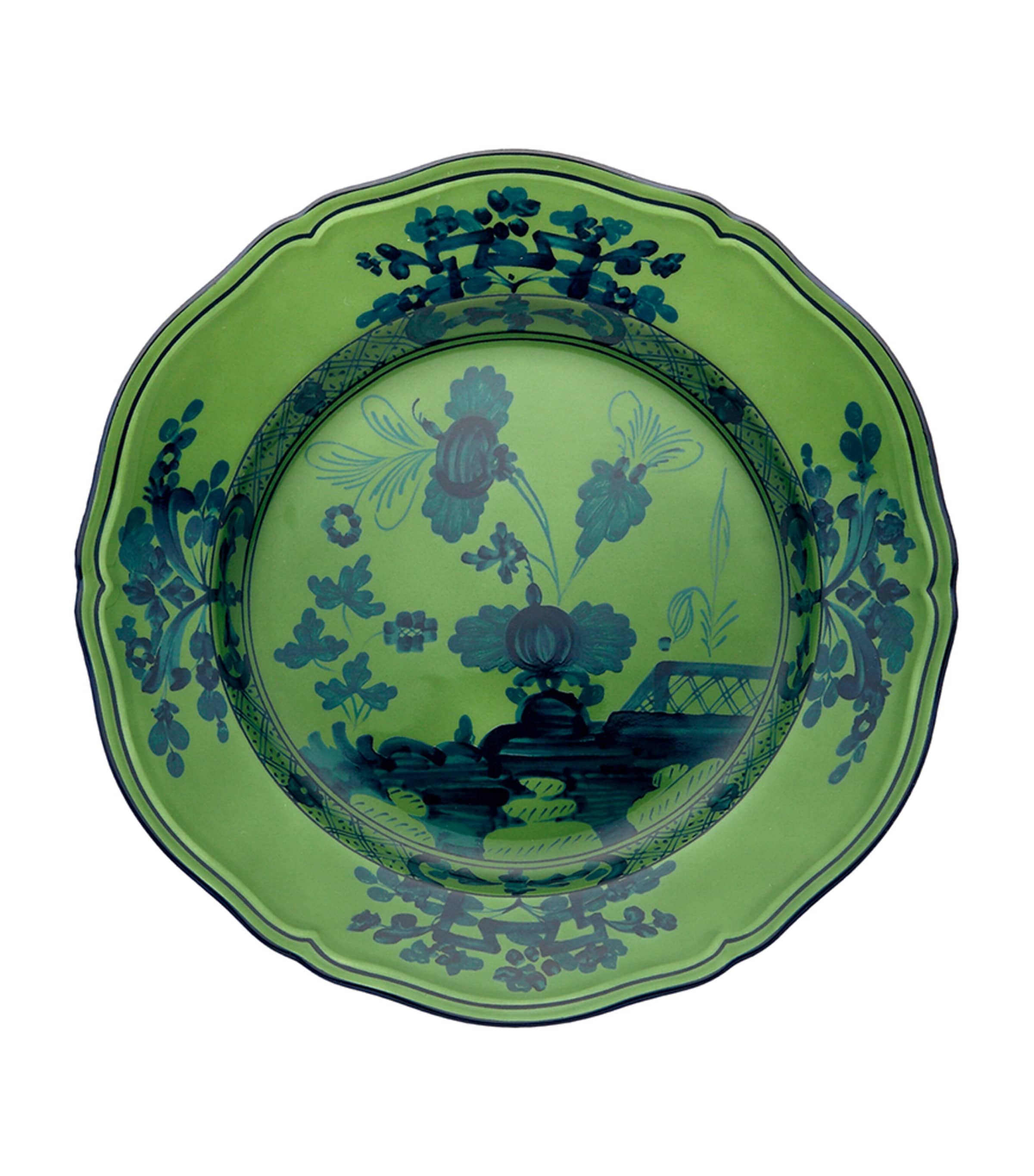 GINORI 1735 Oriente Italiano Malachite Plate (26.5cm) Image 1