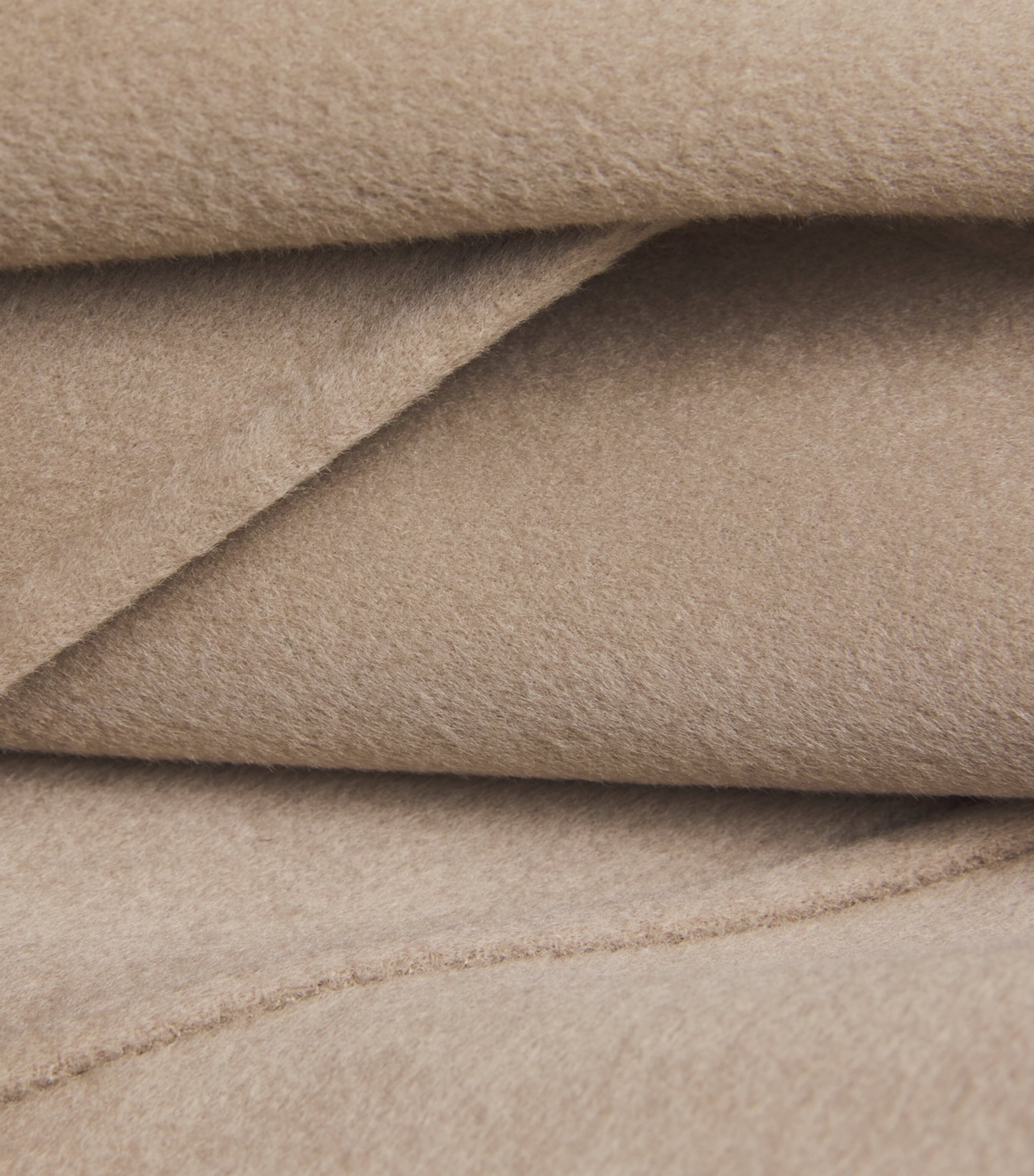 Wool-Cashmere Short Jacket DARK SAND Image 5