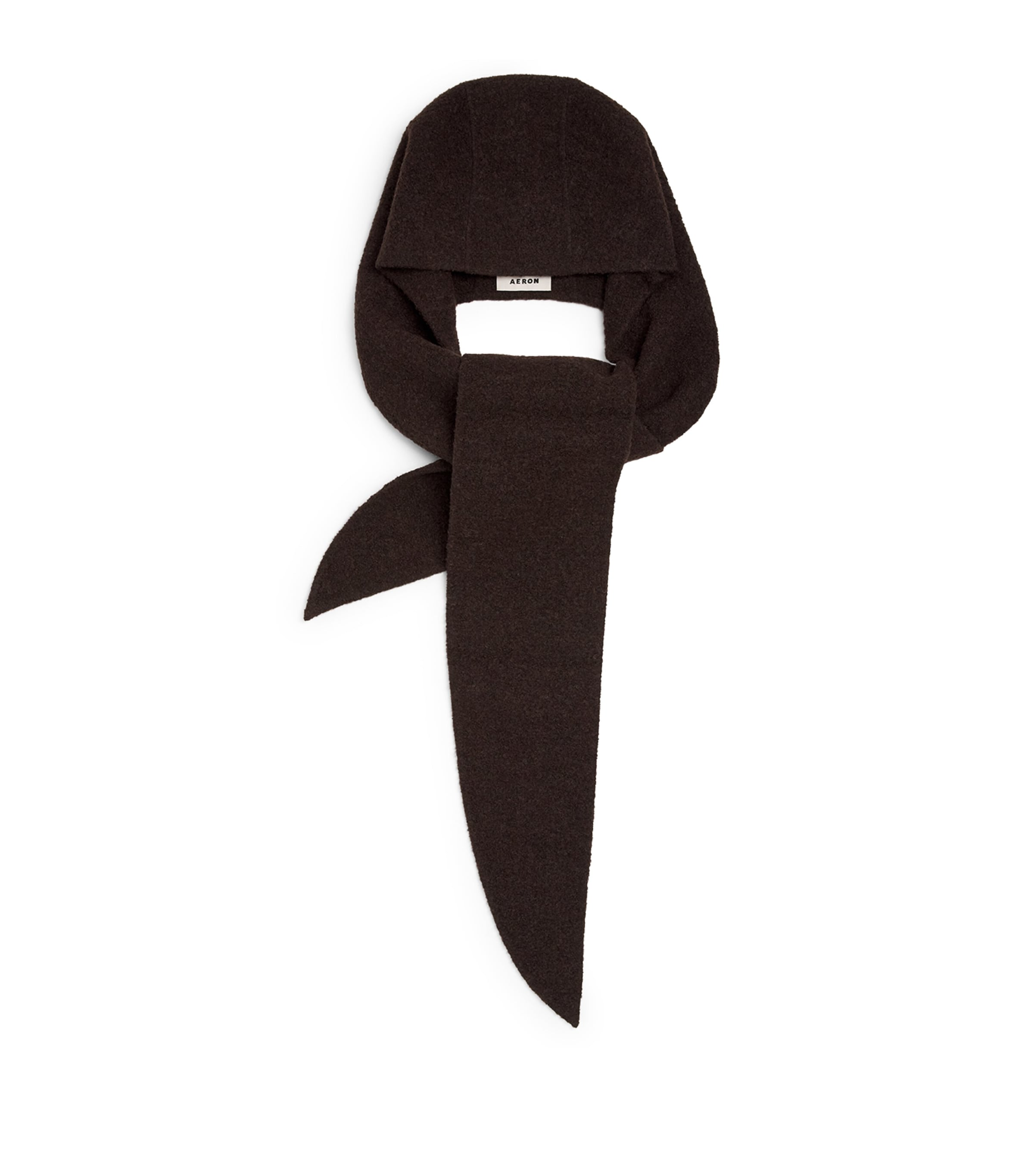 Aeron Llama-blend Nelly Hood Scarf In Animal Print