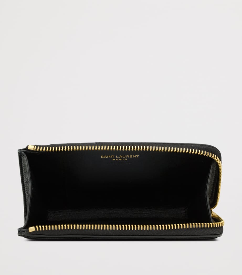 Saint Laurent Leather Jamie Card Case Image 4