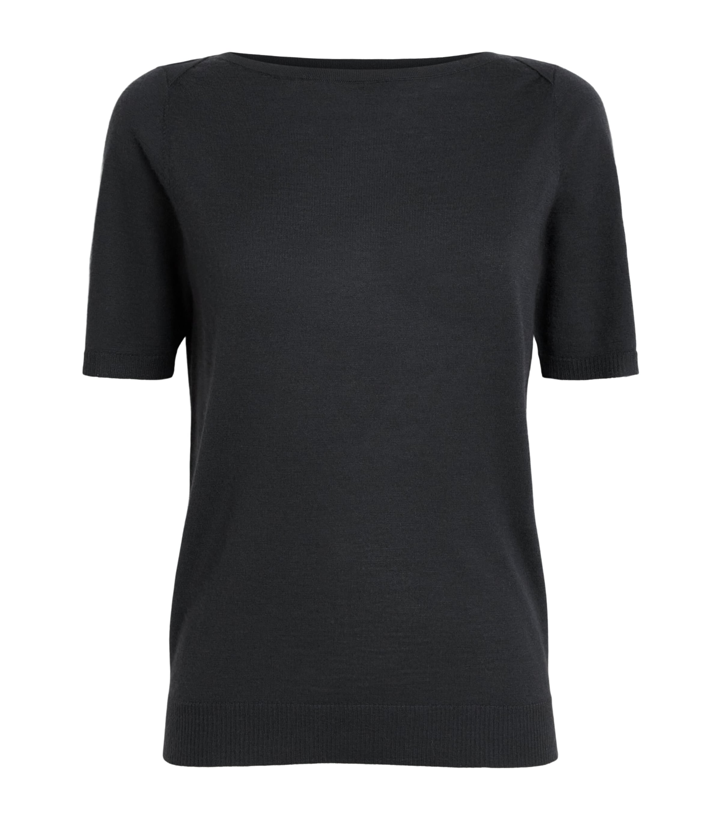 Herskind Womens Cashmere Emanuelle T-Shirt Iron Image 1