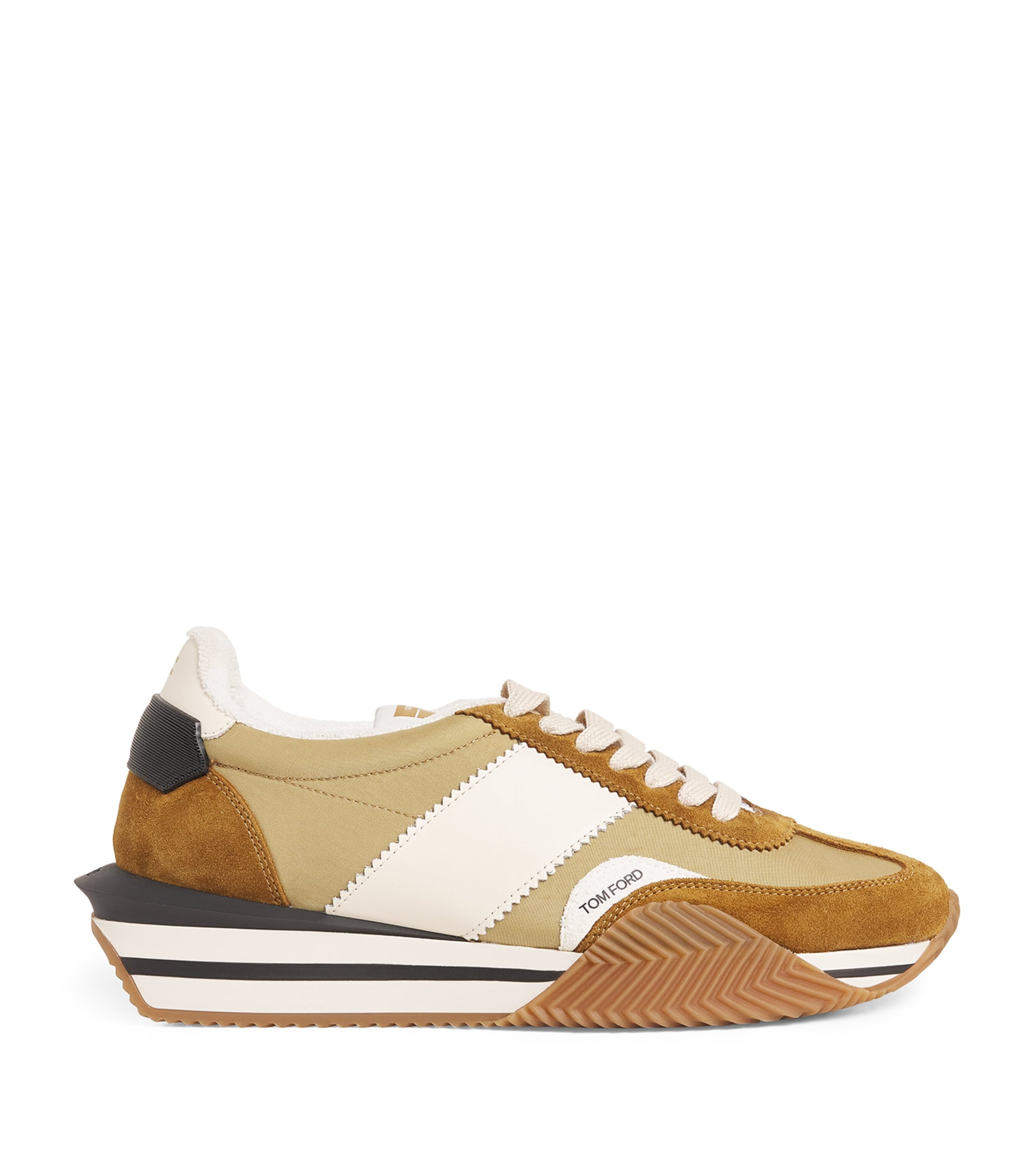 Tom Ford James Low-top Sneakers In Beige