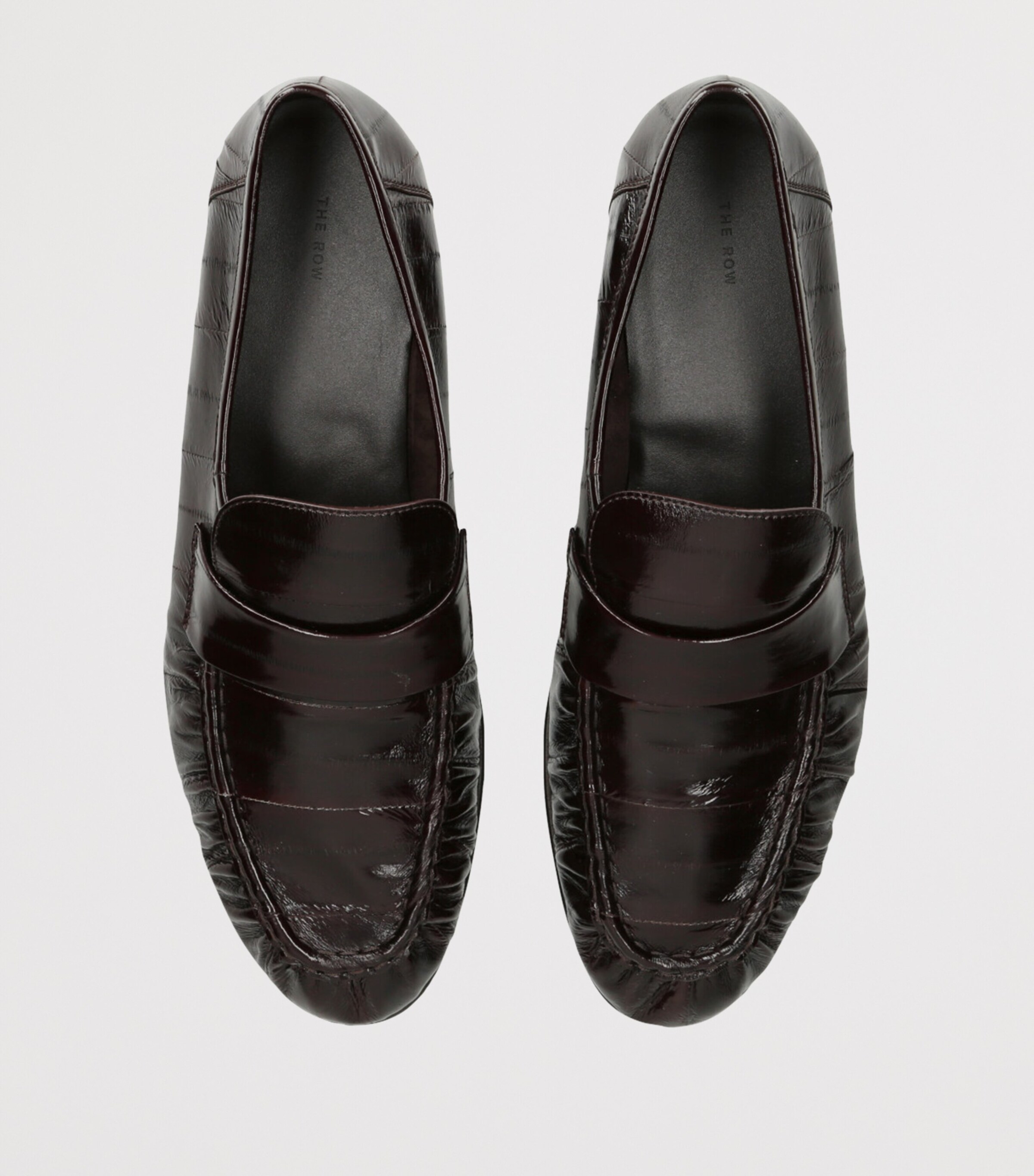 The Row Soft Eel Loafers Brown Image 4