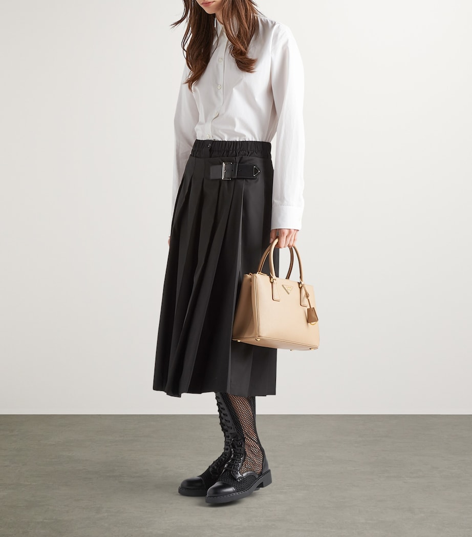 Prada Medium Leather Galleria Top-Handle Bag Image 6