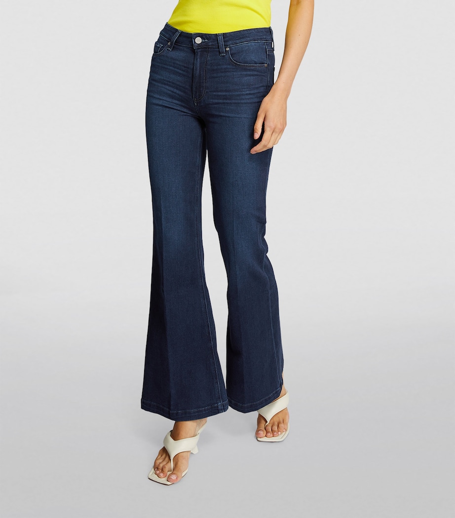 Genevieve Flared Jeans MODEL Image 3