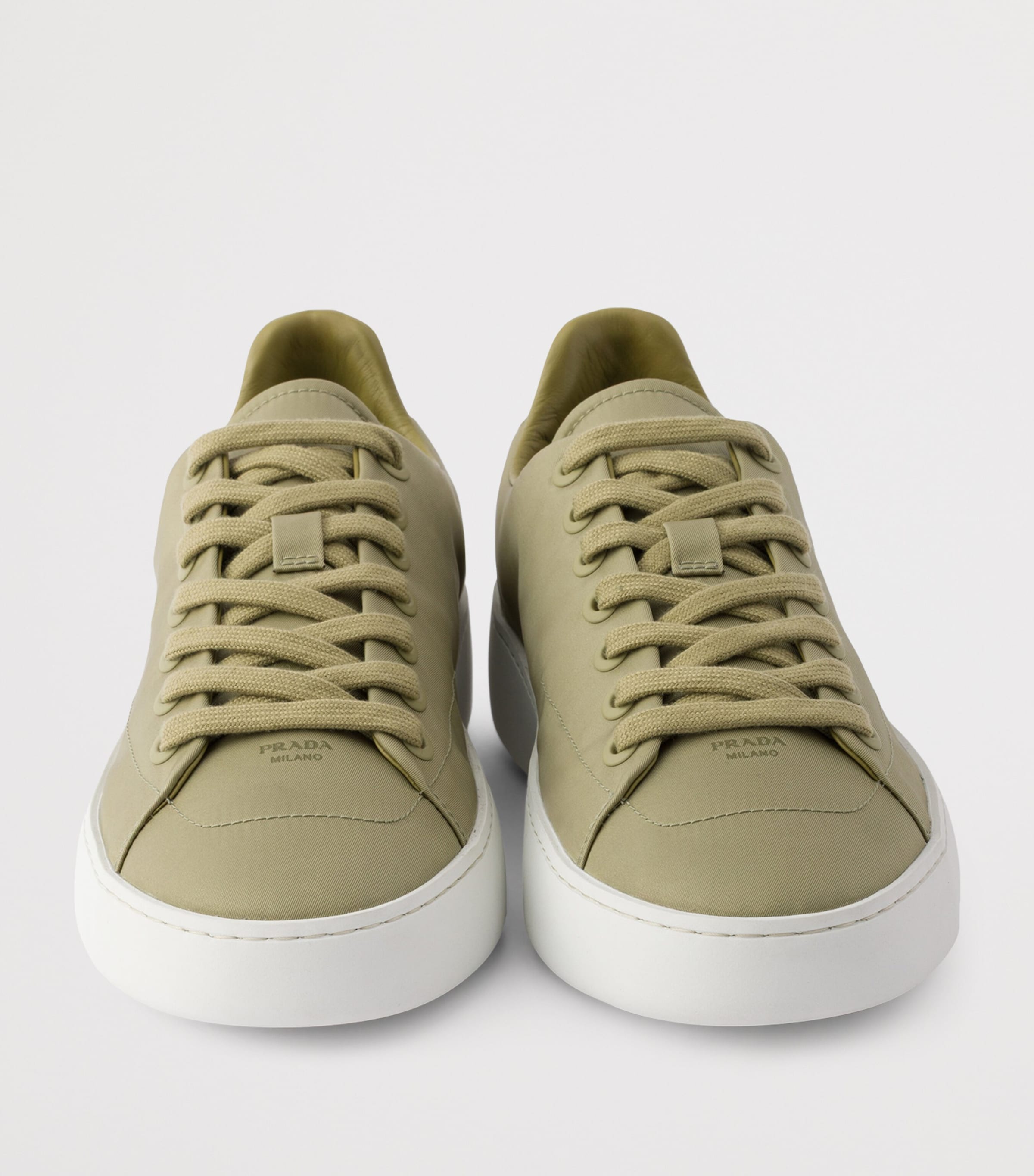 Prada Re-Nylon Court Sneakers Green Image 5