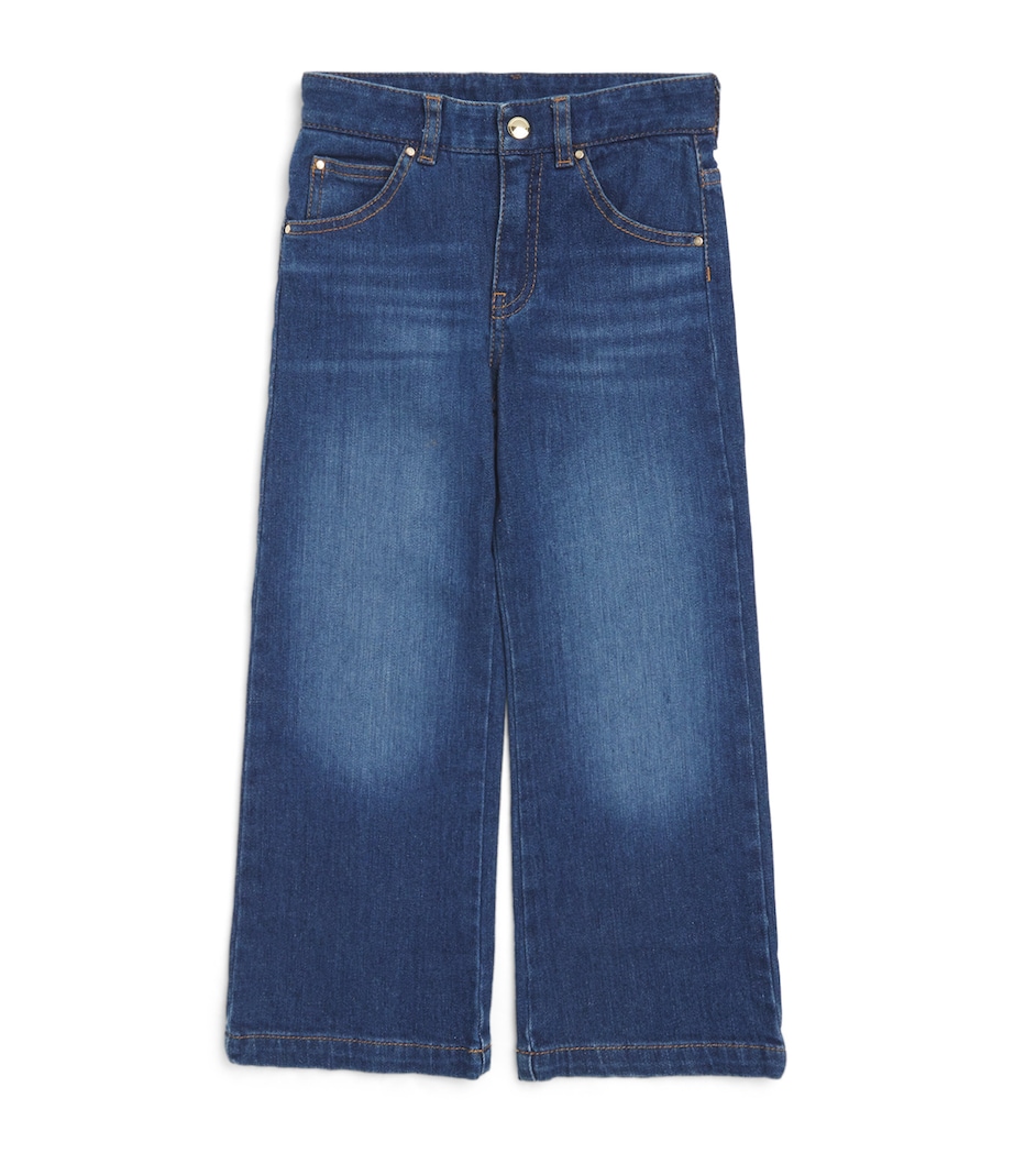 Straight Jeans (6-12 Years) DENIM BLUE Image 1