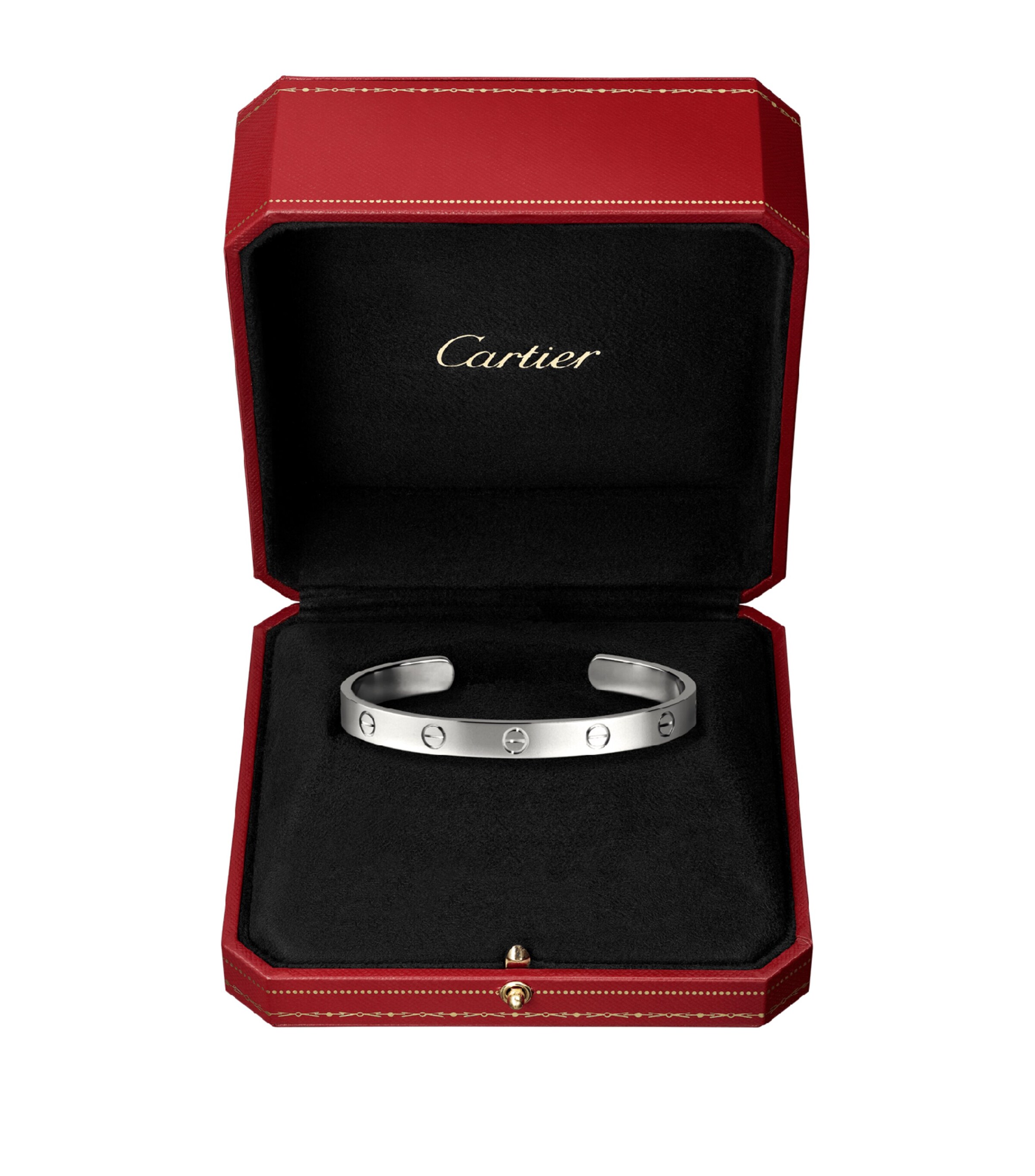 Cartier White Gold LOVE Bracelet White Gold Image 7
