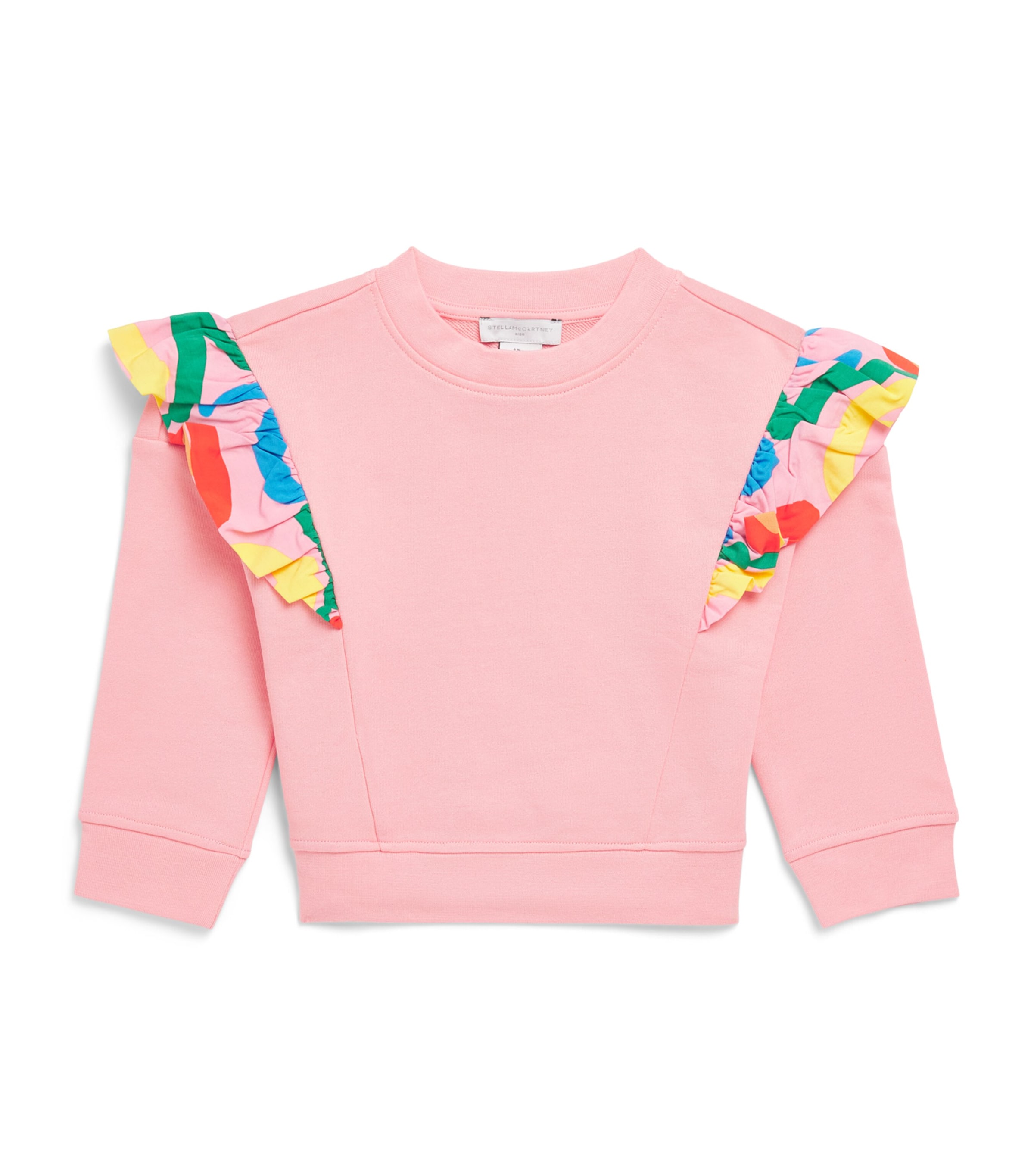 Stella McCartney Kids Cotton Ruffled Sweatshirt (2-12 Years) Image 1