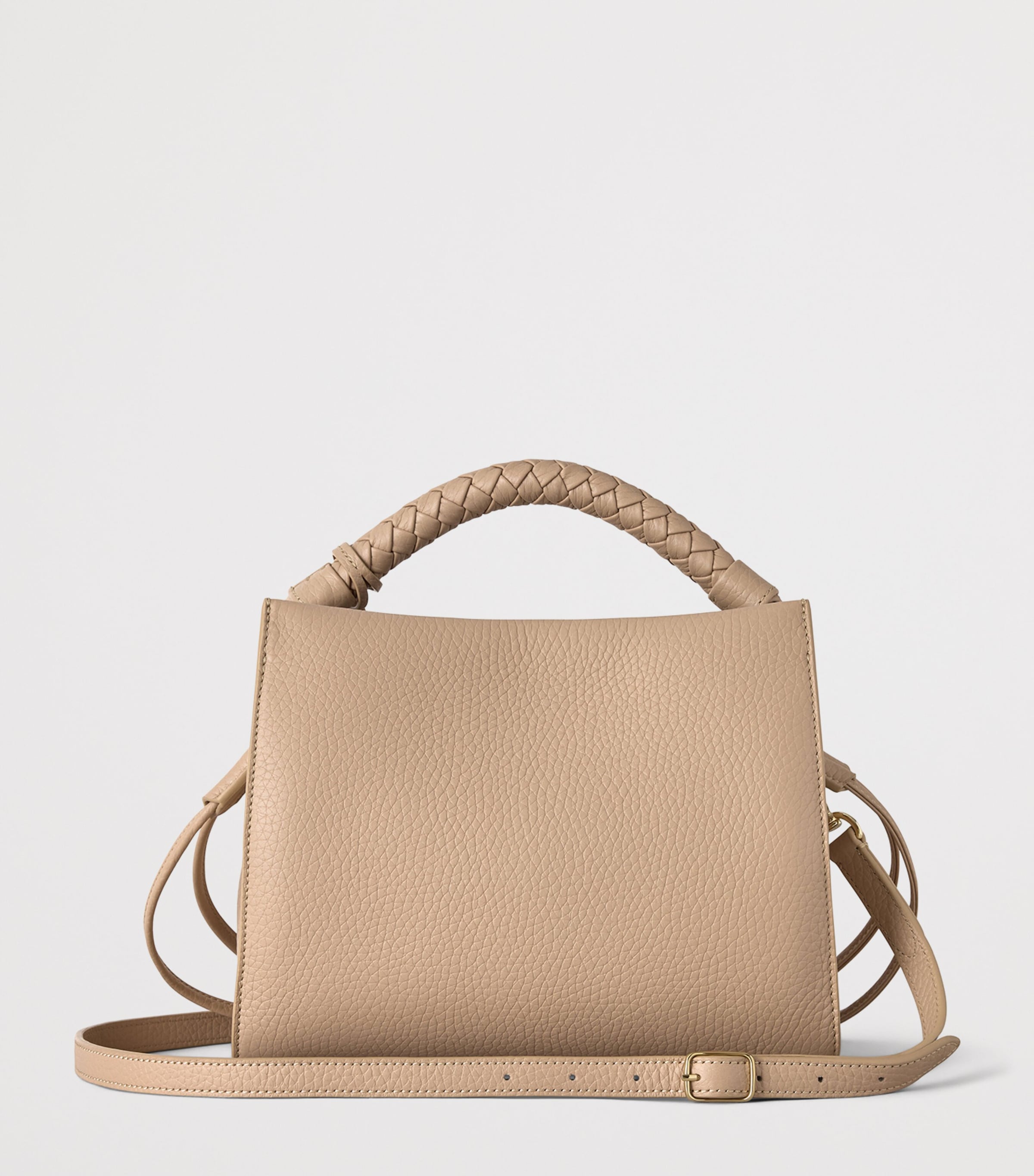 Mulberry Small Leather Iris Shoulder Bag Crumpet Image 4