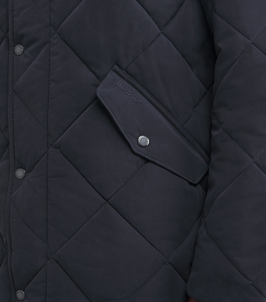 Winter Chelsea Quilted Jacket DK NAVY/MIDNIGHT OAK Image 6