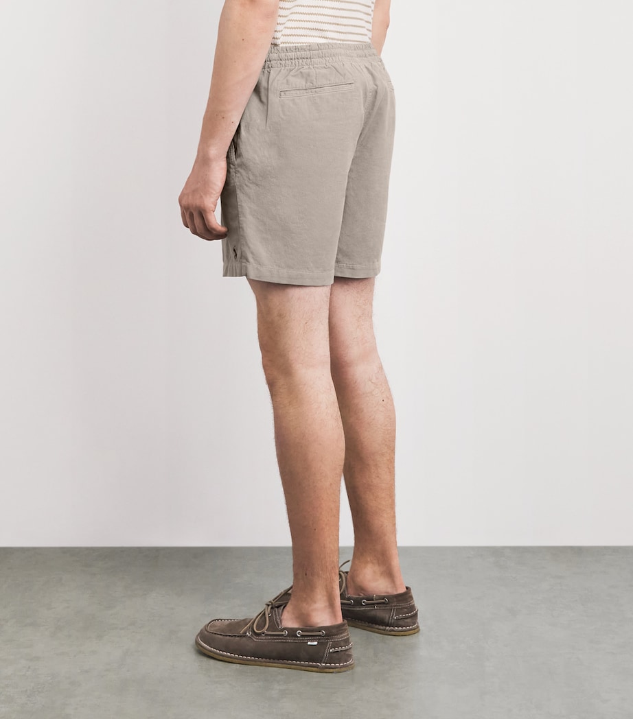 Polo Ralph Lauren Mens Cotton Corduroy Prepster Shorts Grey Dawn Image 5