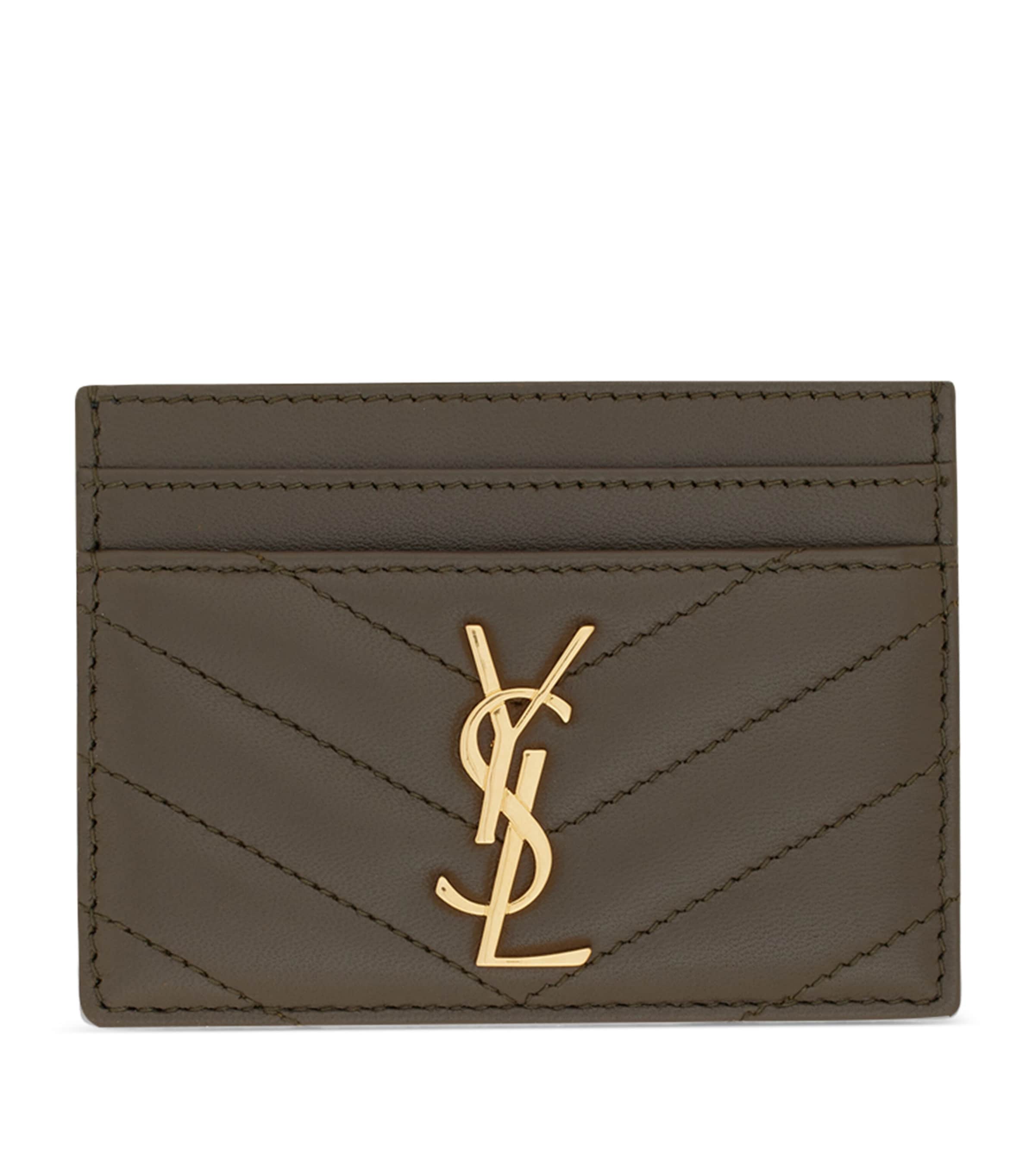 Saint Laurent Matelassé Card Holder Image 3