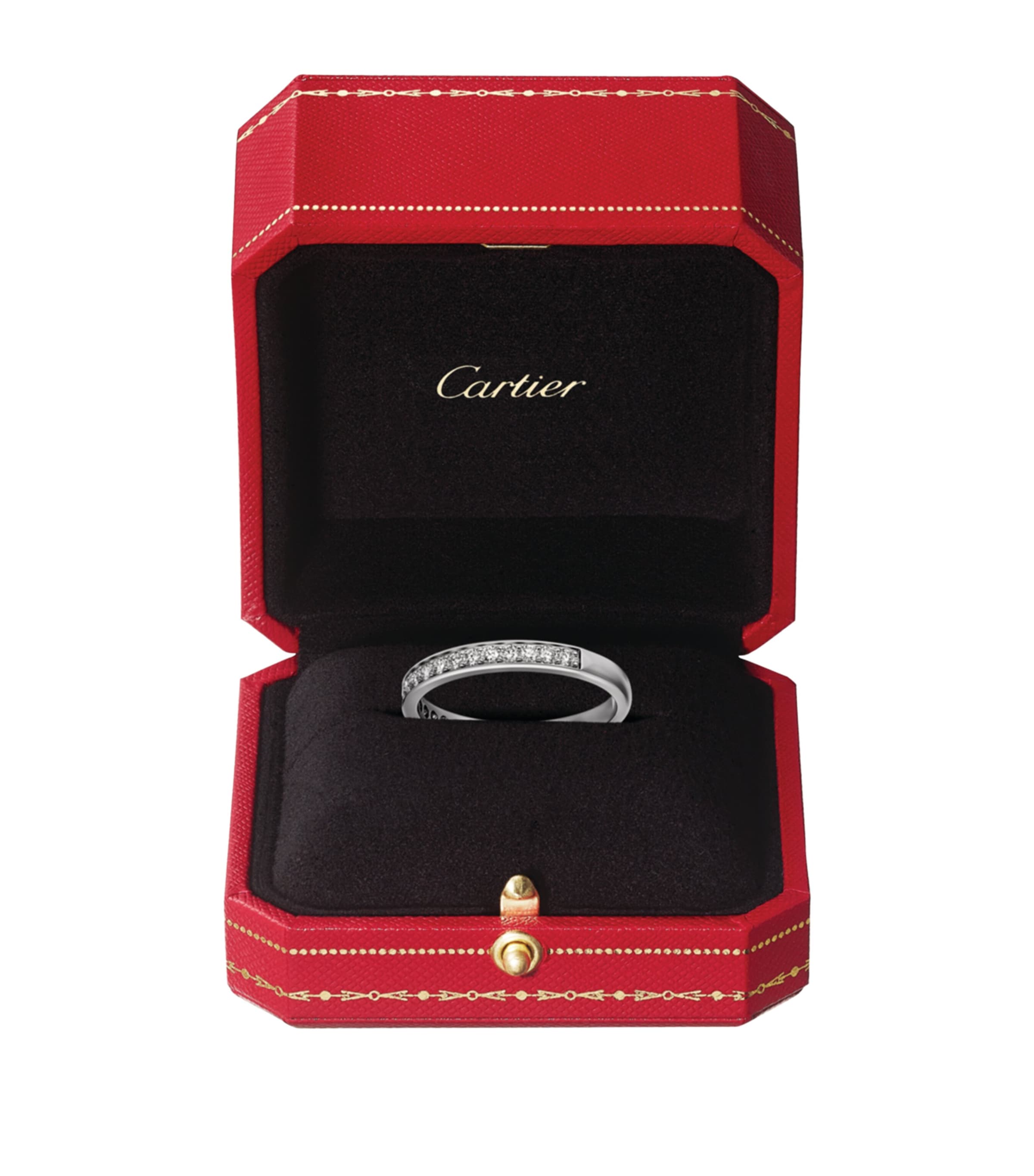 Platinum and Diamond 1985 Wedding Ring MULTI Image 2