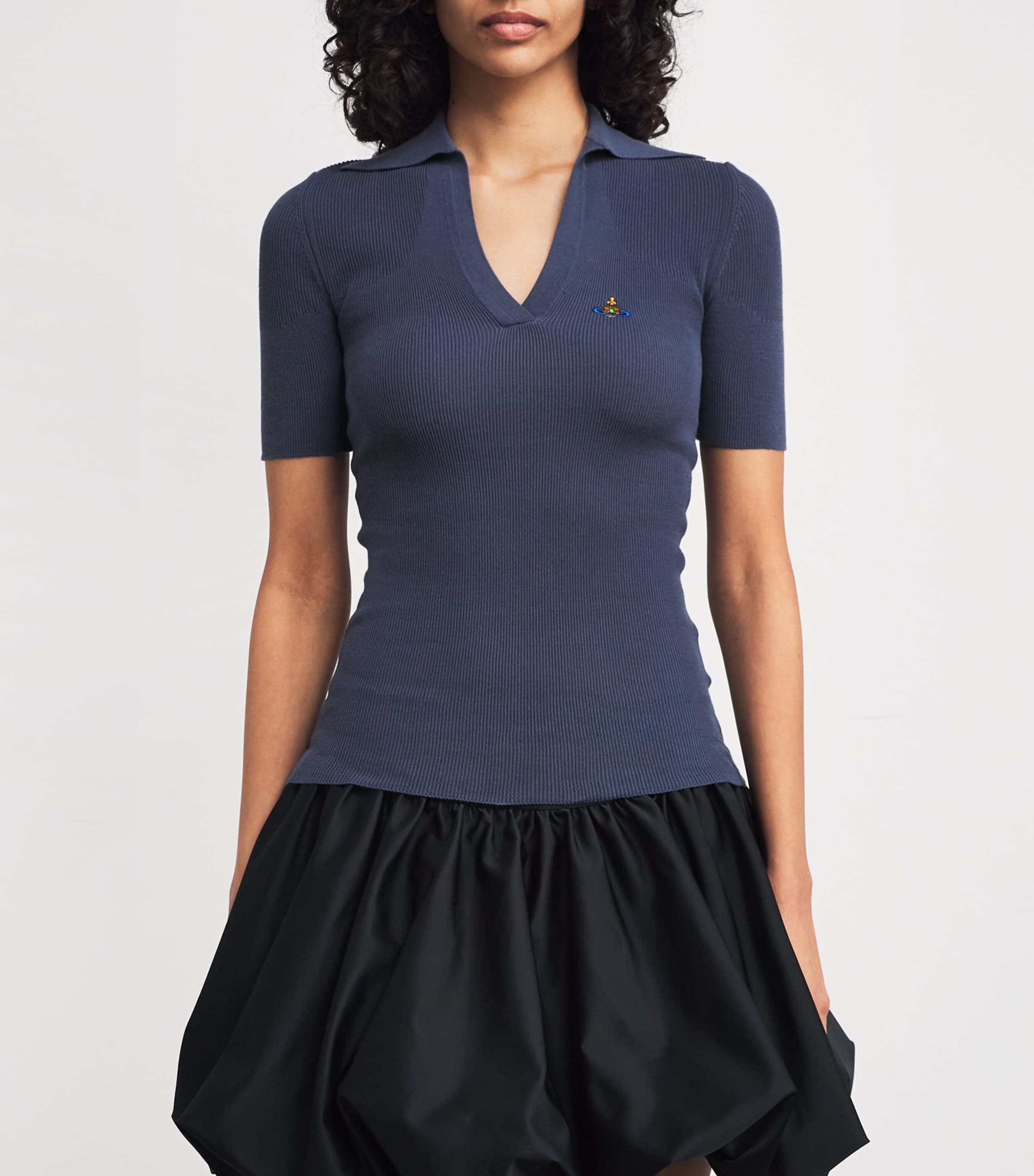 VIVIENNE WESTWOOD Marina コットン ポロシャツ Green Marina Polo by Vivienne Westwood on Sale