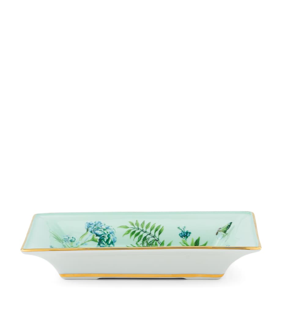 Secret Garden Rectangular Tray (18cm) KELLY GREEN Image 2
