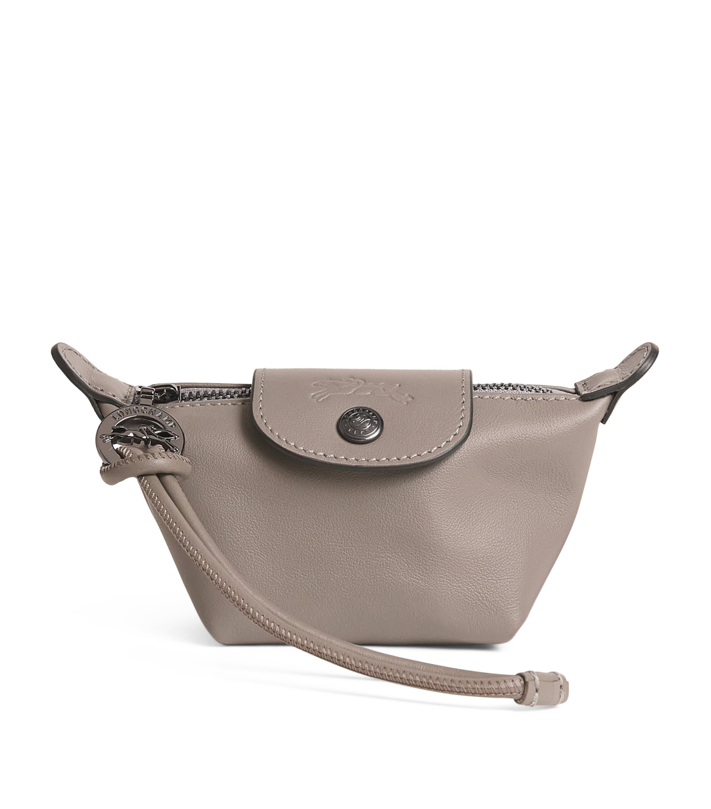 Longchamp Leather Le Pliage Xtra Coin Purse Turtledove Image 1