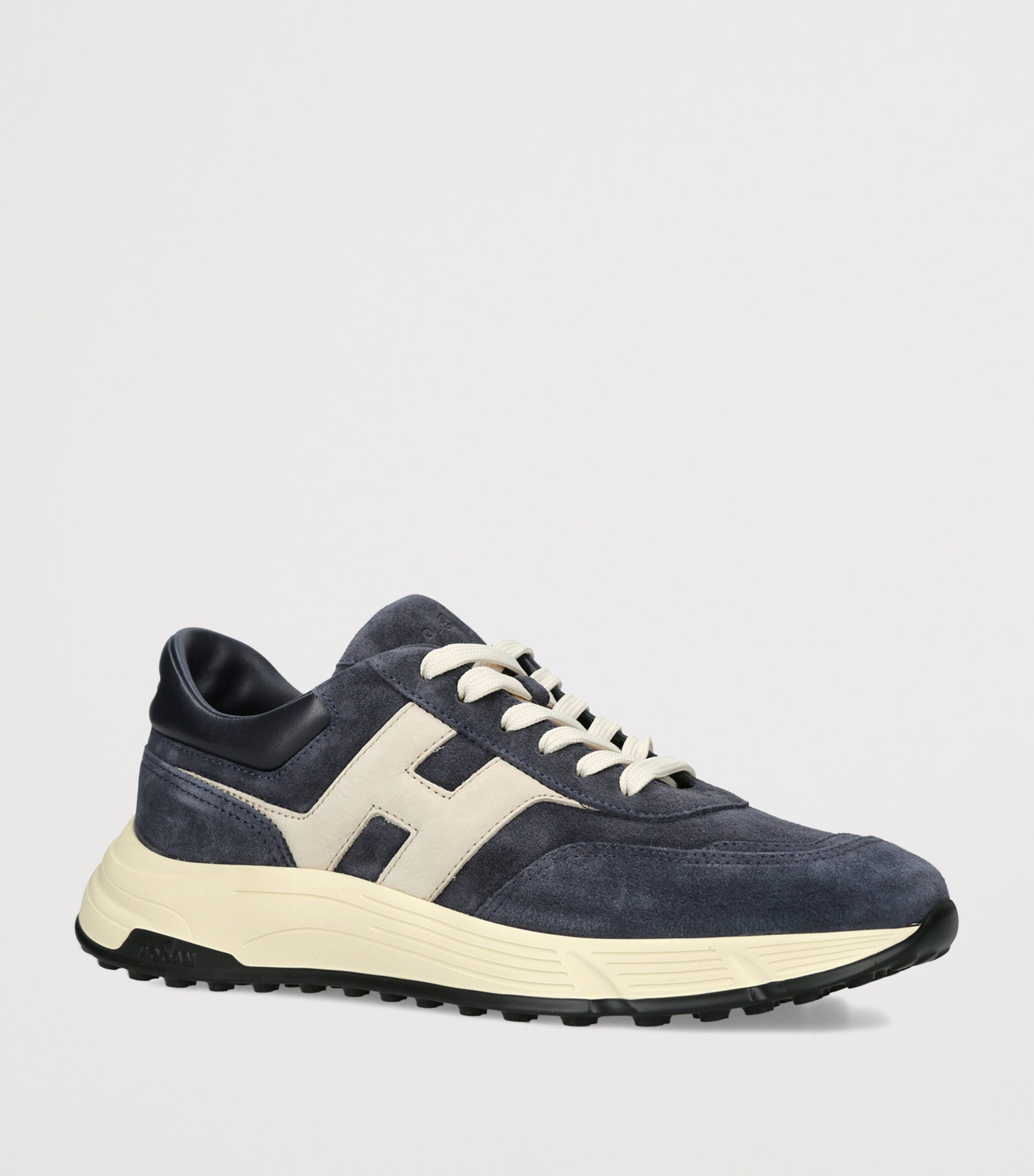 Hogan Suede Hyperlight Sneakers White/navy Image 2