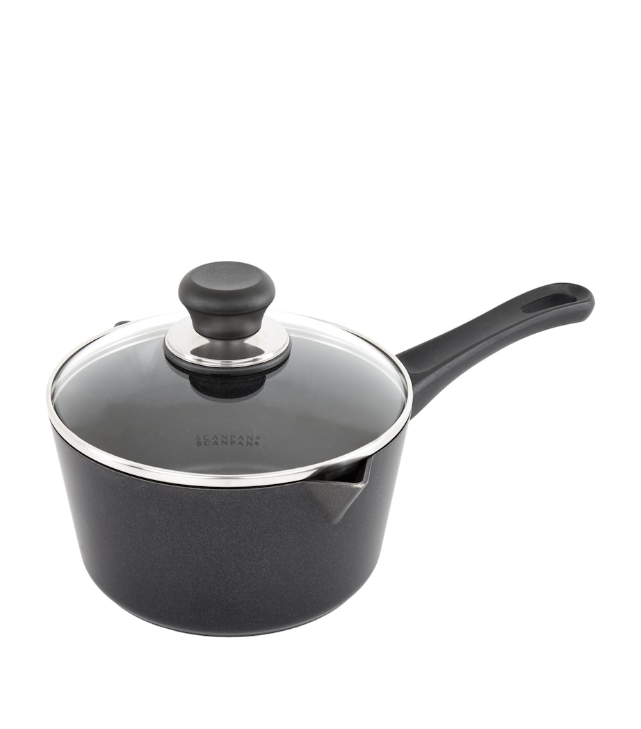 Classic Saucepan with Lid (18cm) BLACK Image 1