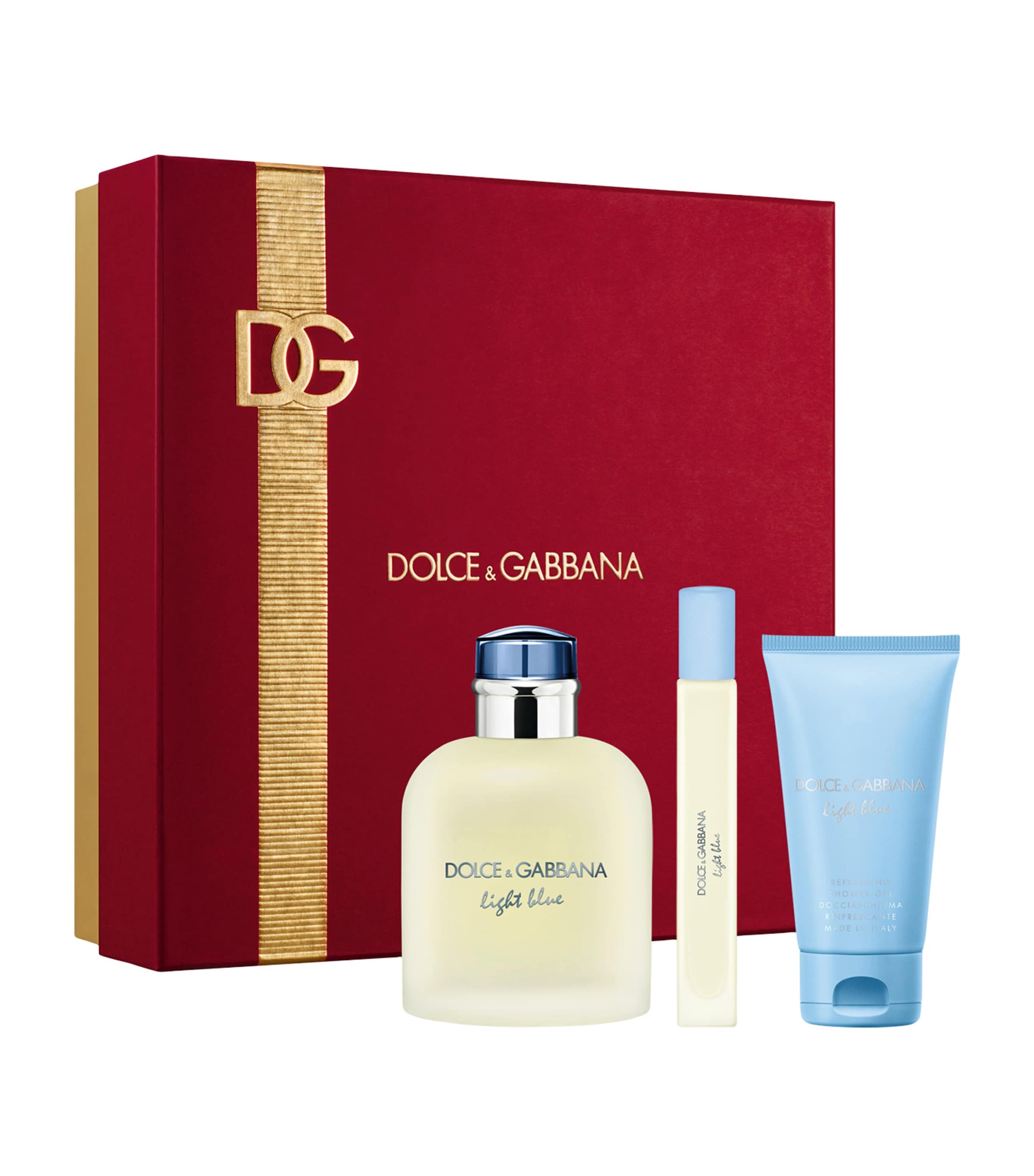 Dolce & Gabbana Light Blue Pour Homme Eau De Toilette Fragrance Gift Set