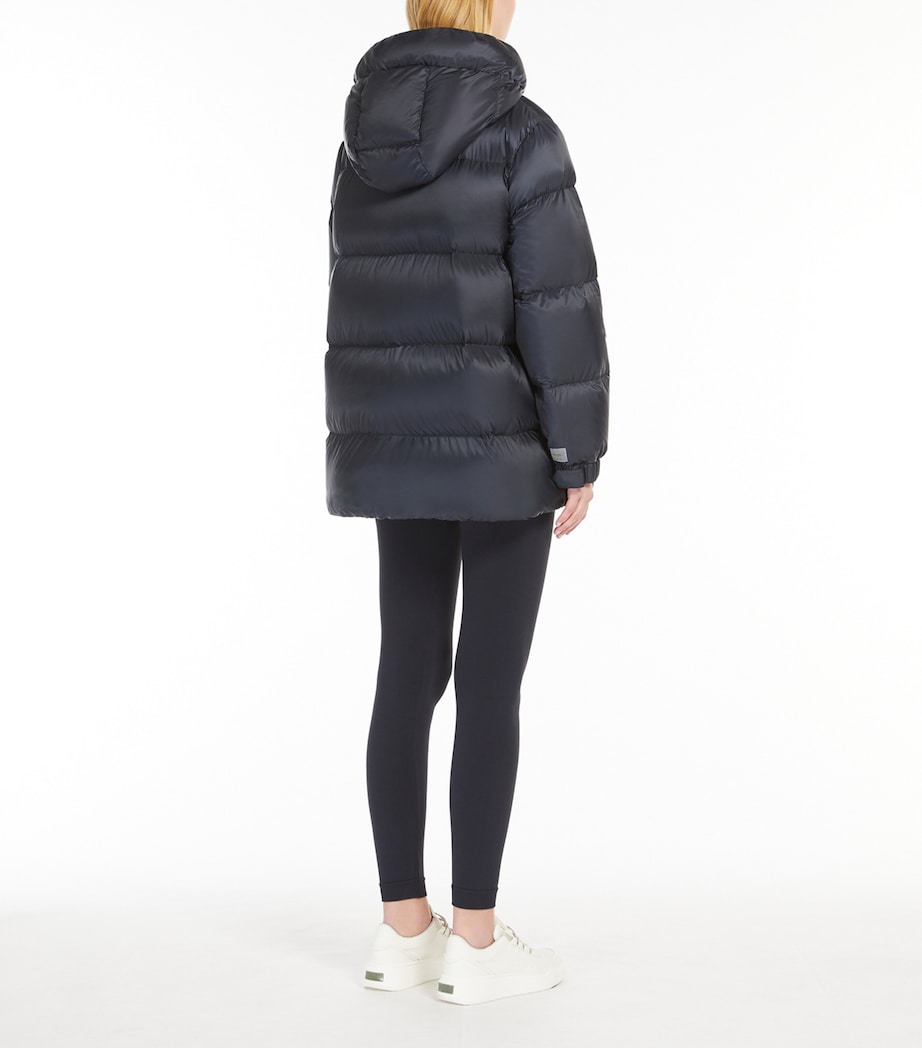 Max Mara Womens Quilted Seia Puffer Jacket Black Image 3