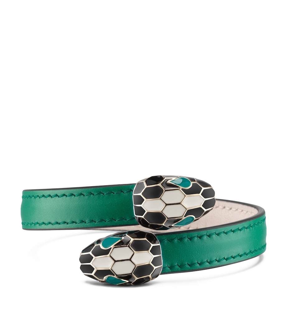 Calfskin Serpenti Bangle GREEN LIGHT Image 1