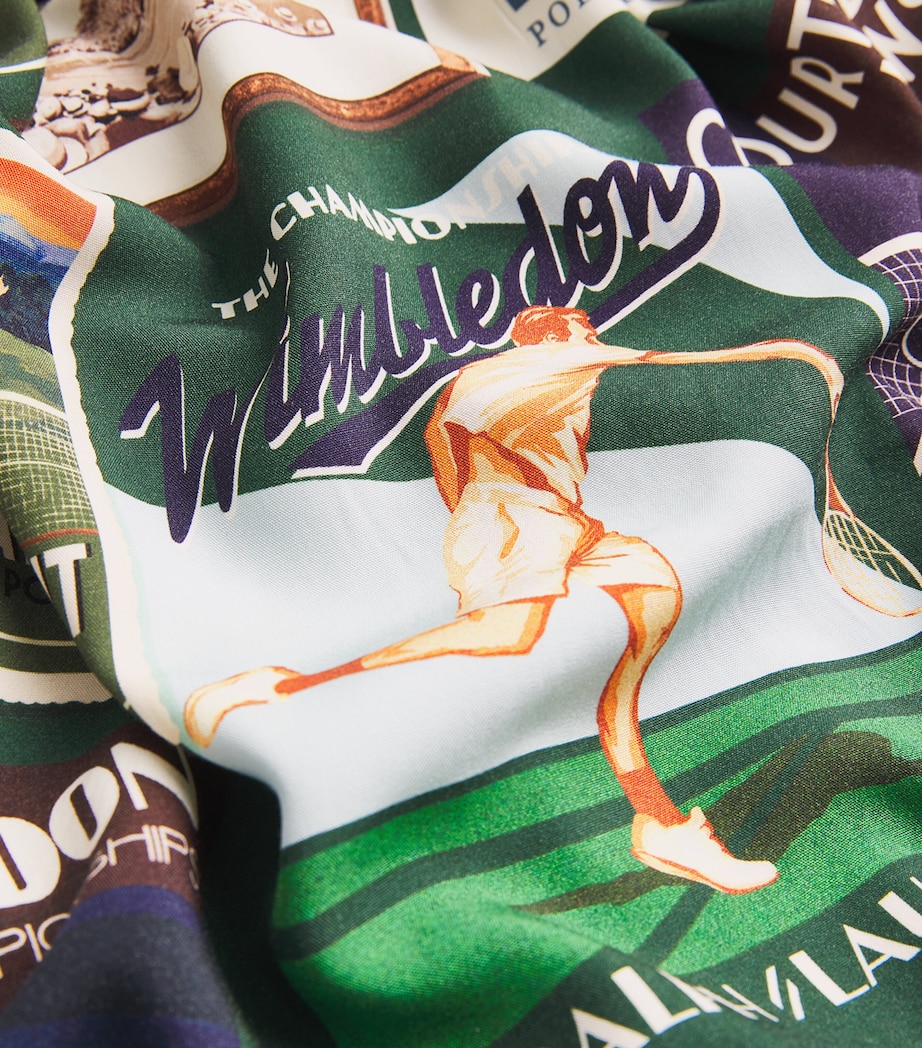 Polo Ralph Lauren Mens x Wimbledon Graphic Cuban Shirt Image 5
