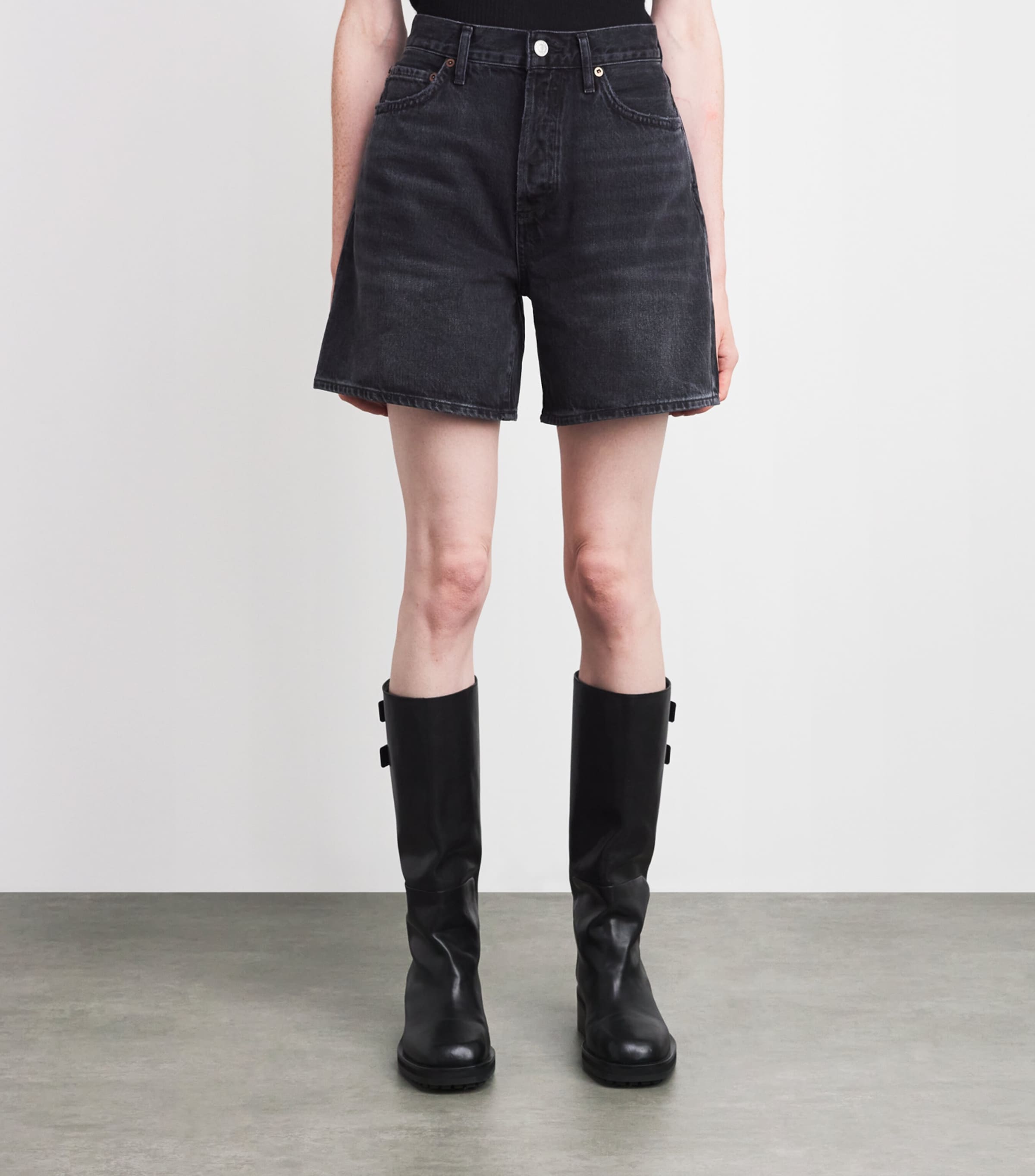 Denim Dame Wide-Leg Shorts HITCH Image 3