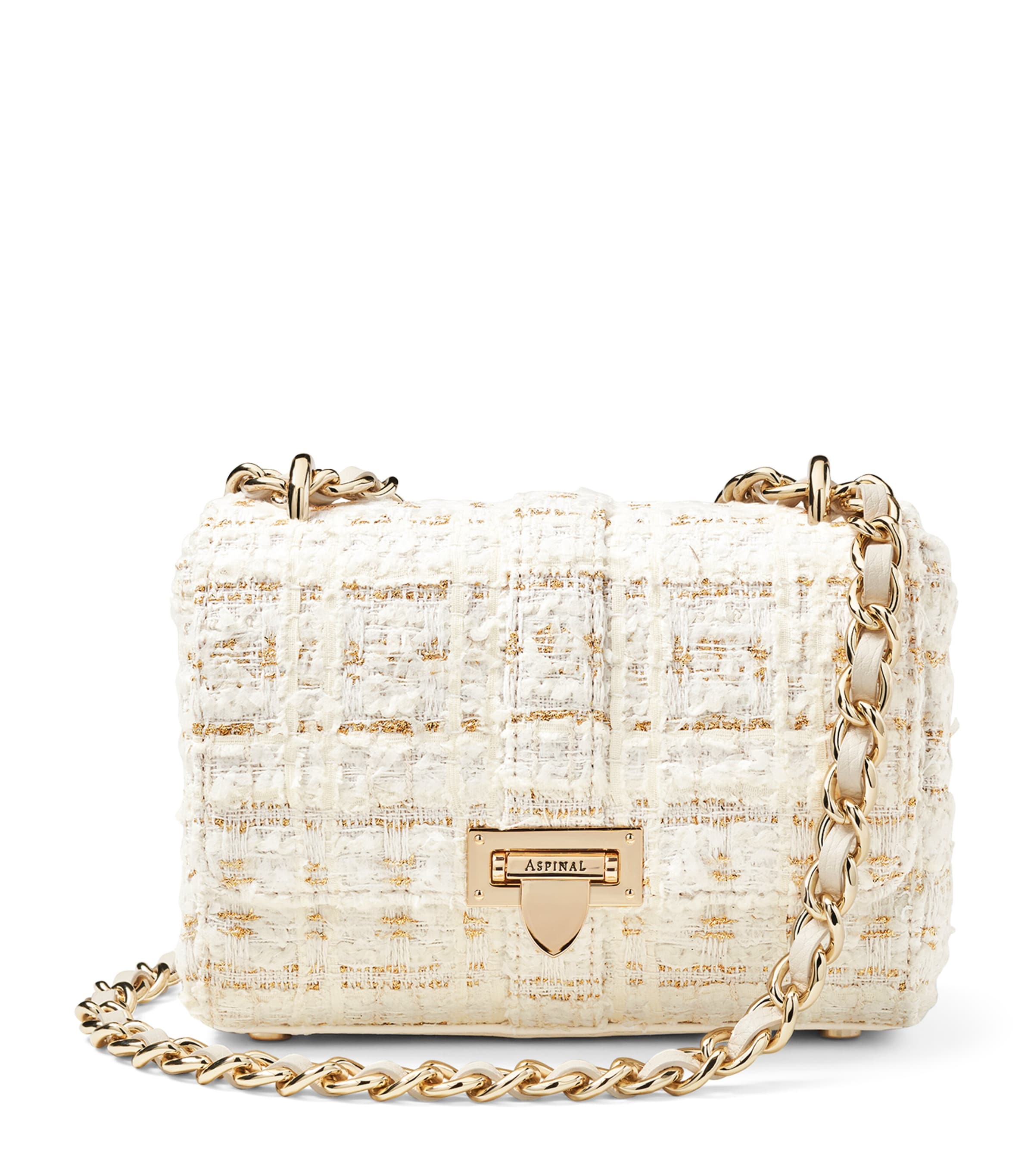 Aspinal Of London Cross-body Lottie Bag In Neutral