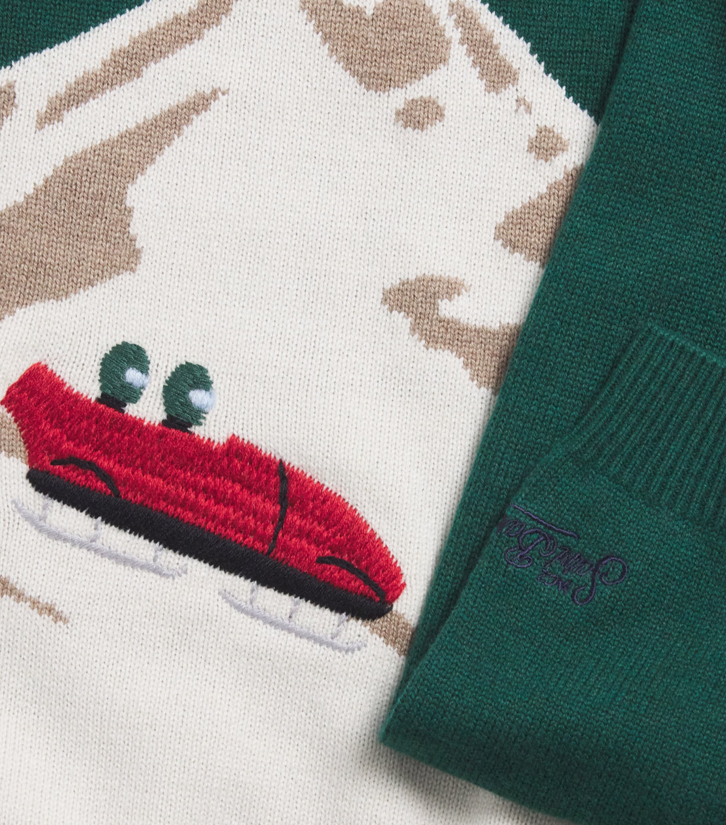 Knit St Moritz Sweater (4-16 Years) 01165IMORITZBOBRUN51 Image 3