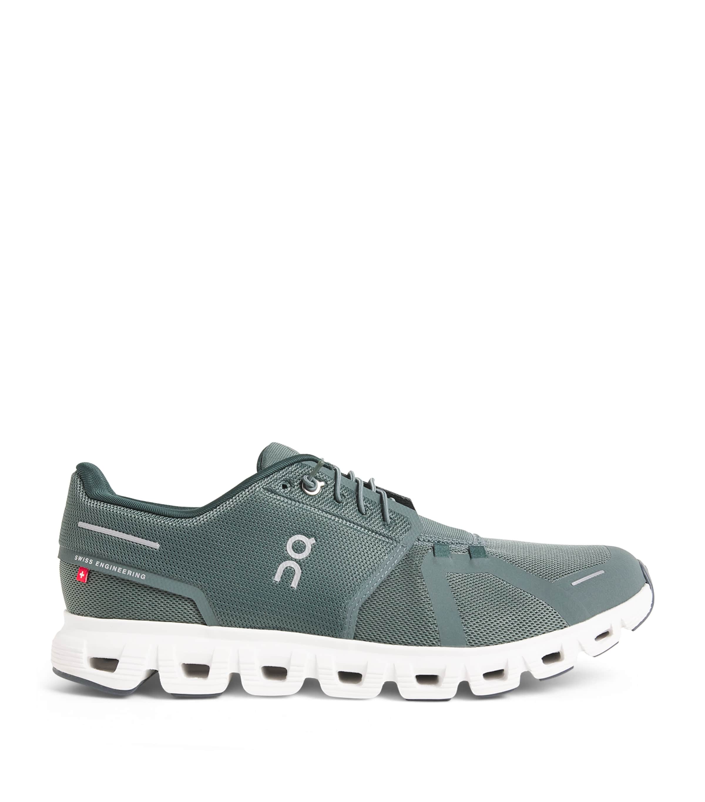 On Cloud limited forest green trainers On Cloud 6 Evergreen / Glacier - Mar 2026 - 3MF10070968  main image 4