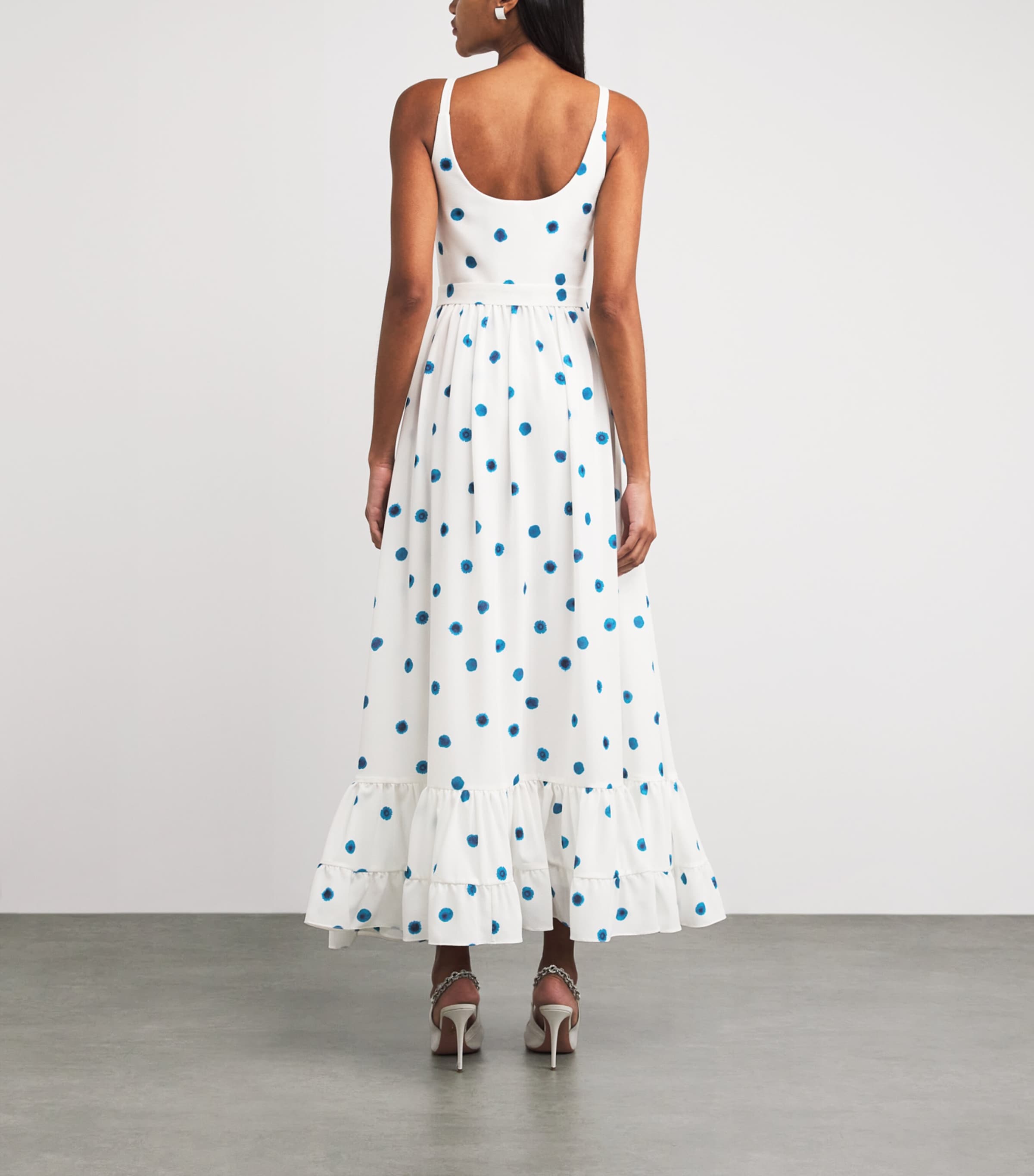 Georgette Olivier Midi Dress DOL Image 3