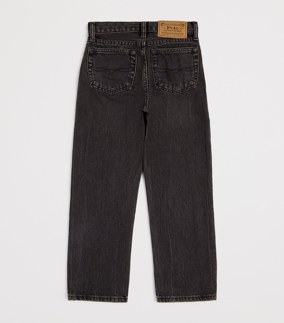 Lynwood Relaxed Straight Jeans (8-16 Years) BLACK Image 2