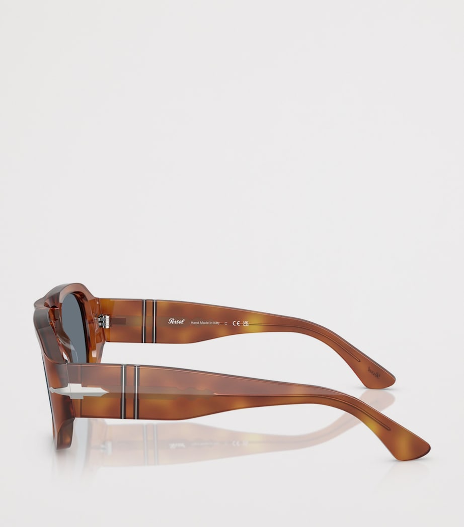 Persol Acetate Vincent Pilot Sunglasses Image 3