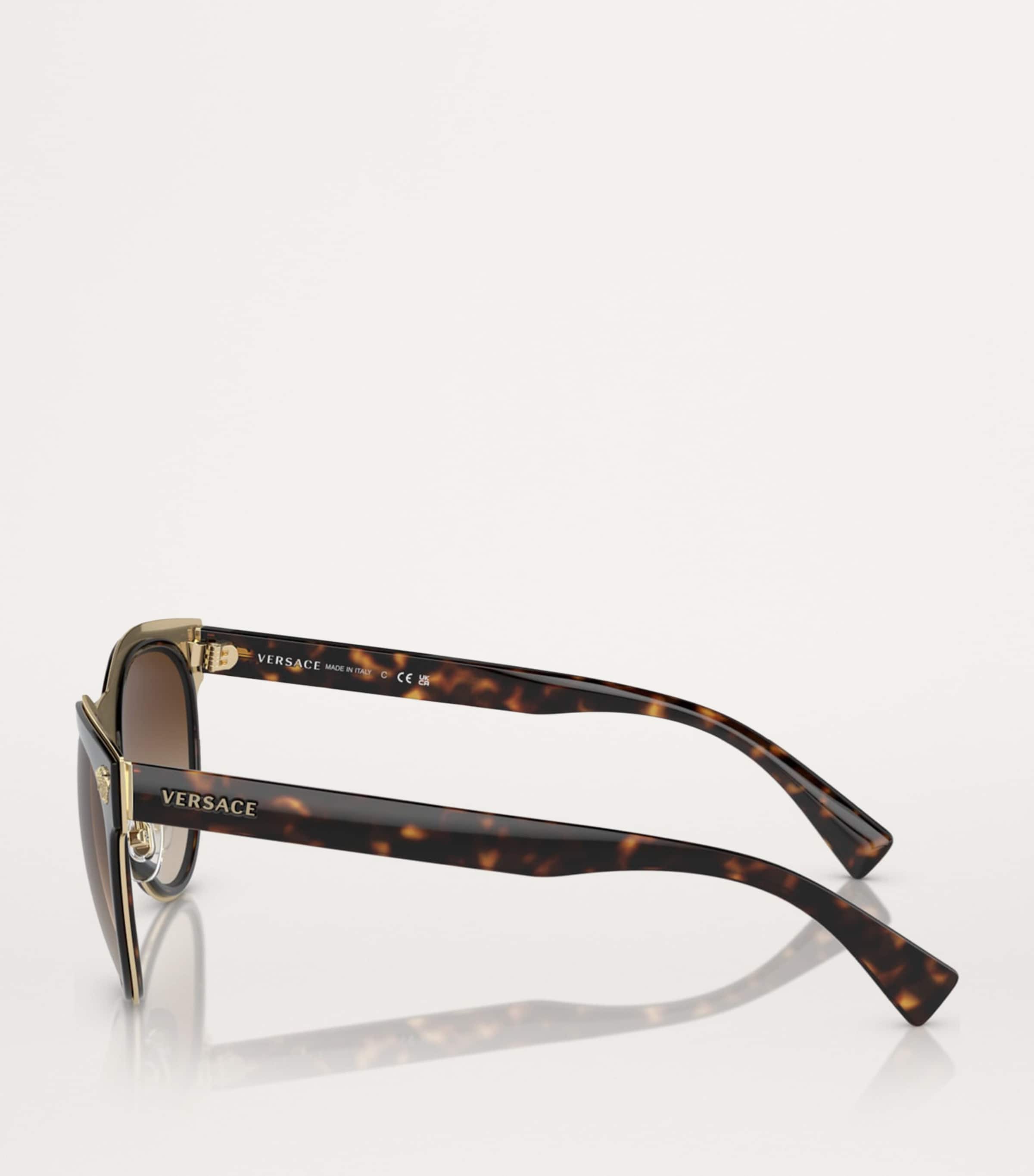 Metal 0VE2198 Sunglasses BROWN Image 3