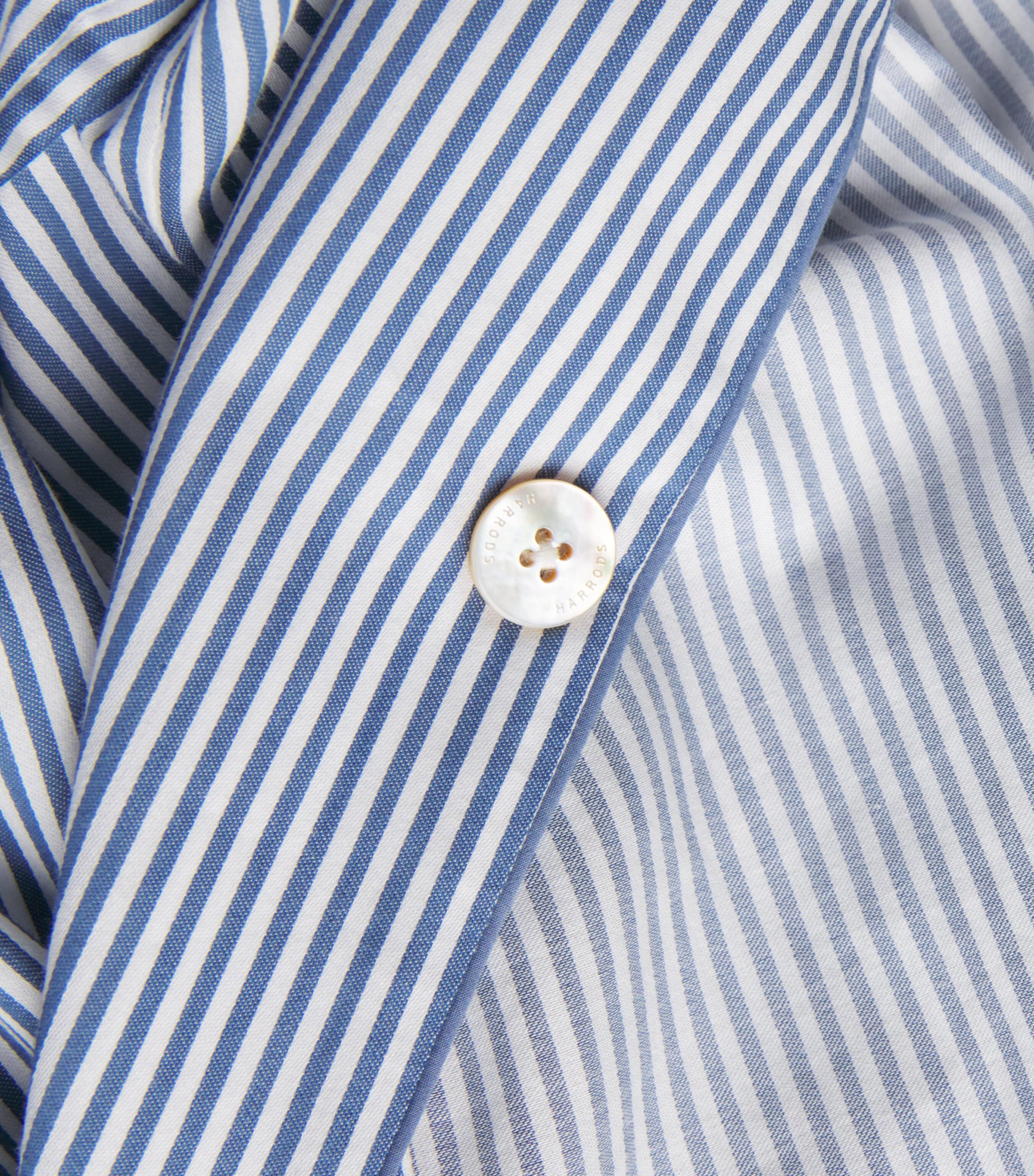 Cotton Striped Pyjama Set BLUE Image 5